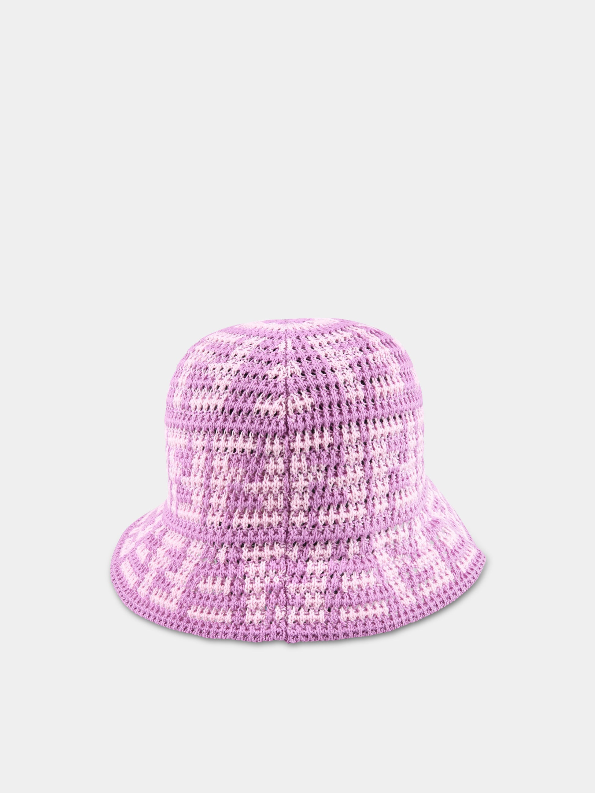 Cloche fucsia per bambina con FF rosa,Fendi Kids,JUP056 AMRC F1K5B