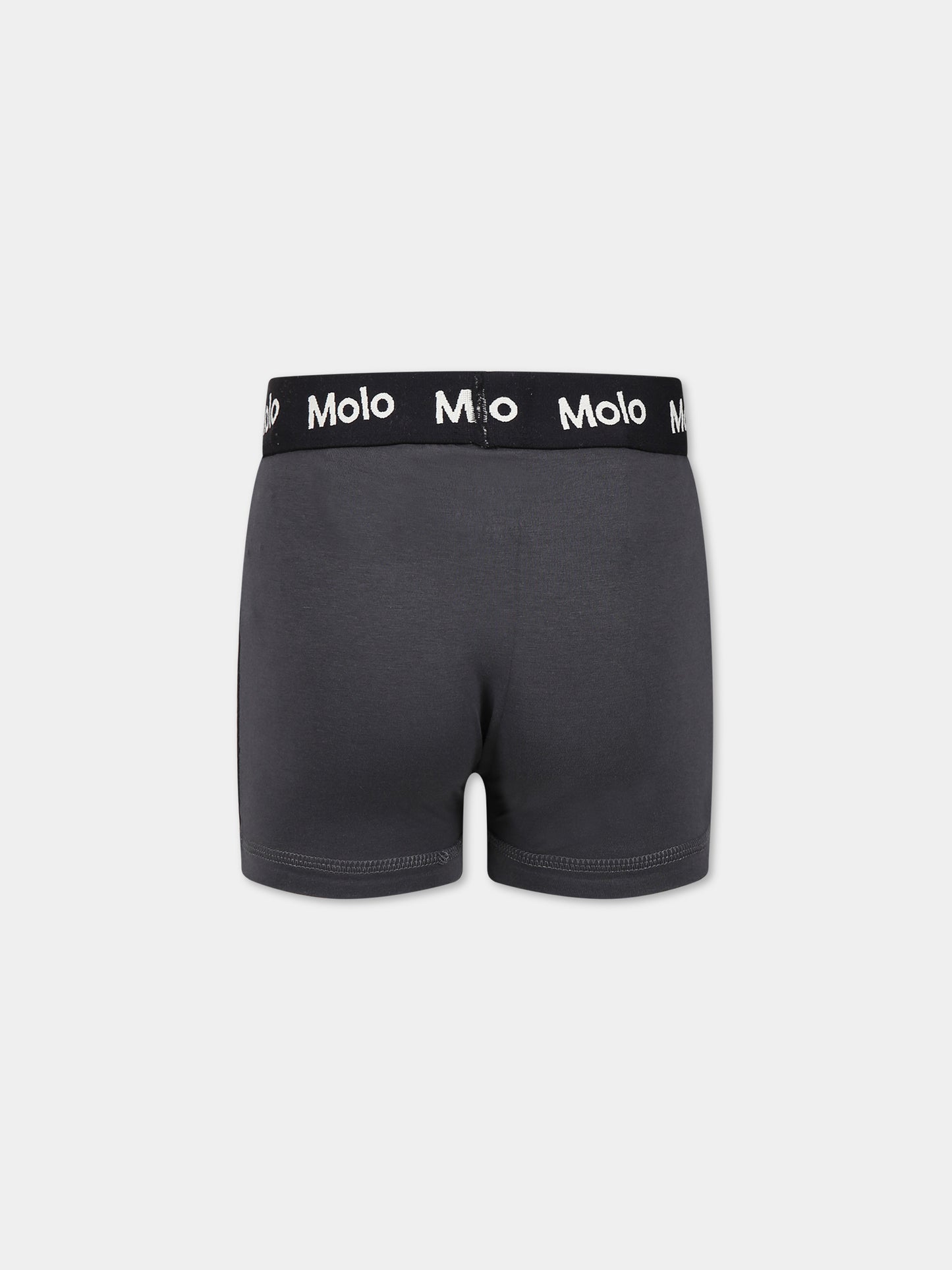 Set multicolor per bambino con logo e smile,Molo,1S23Q201 6841