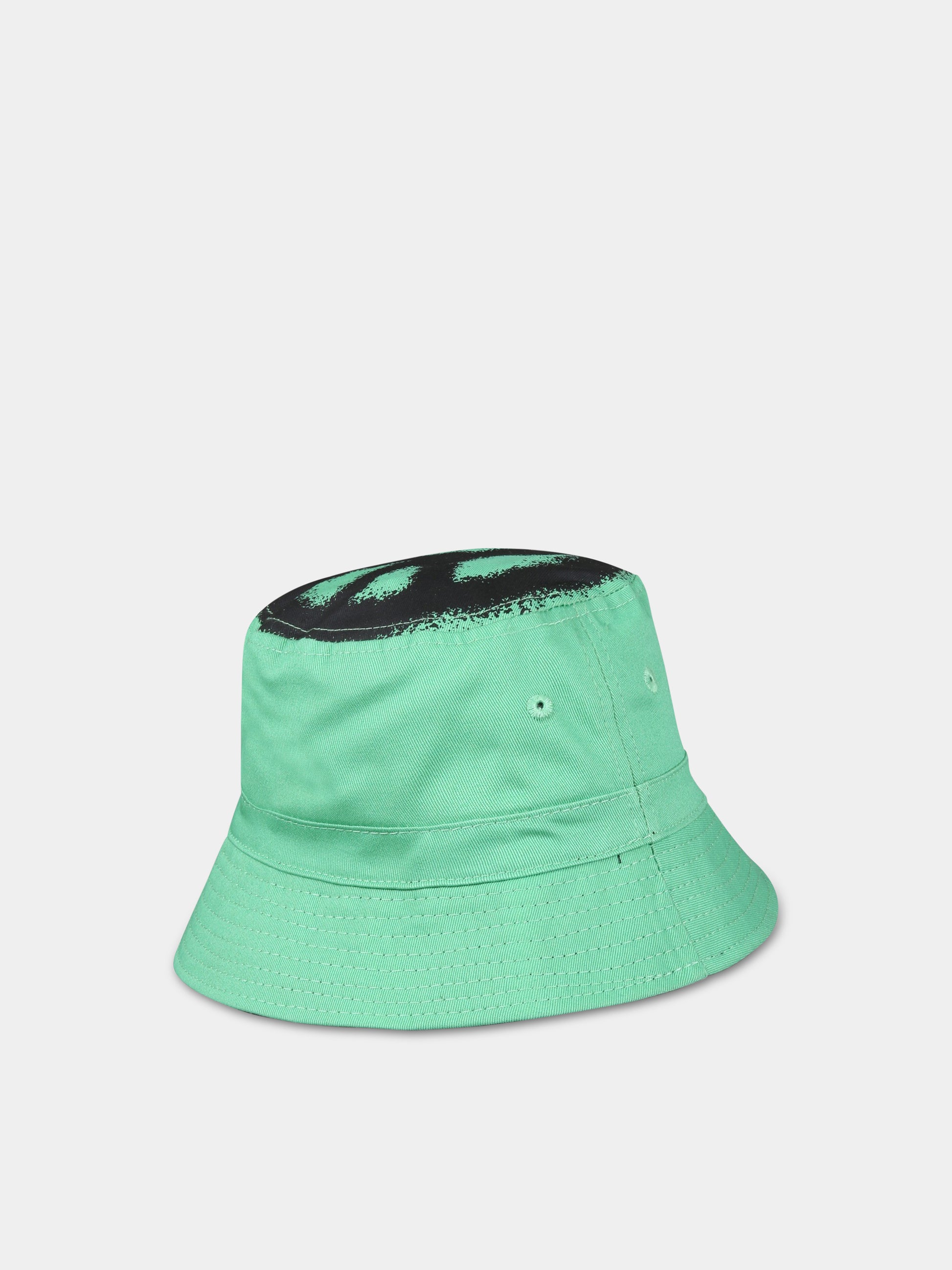 Cloche verde per bambini con simbolo della pace,Molo,7S23T305 8737