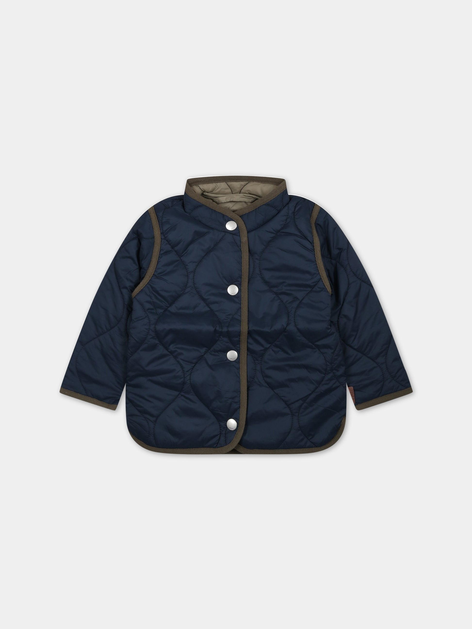 Piumino blu per bambino,Molo,5S23M318 8753