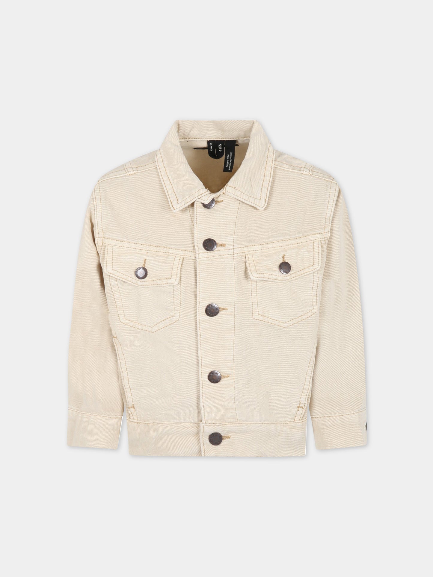 Giacca beige per bambino,Molo,5S23M324 8697