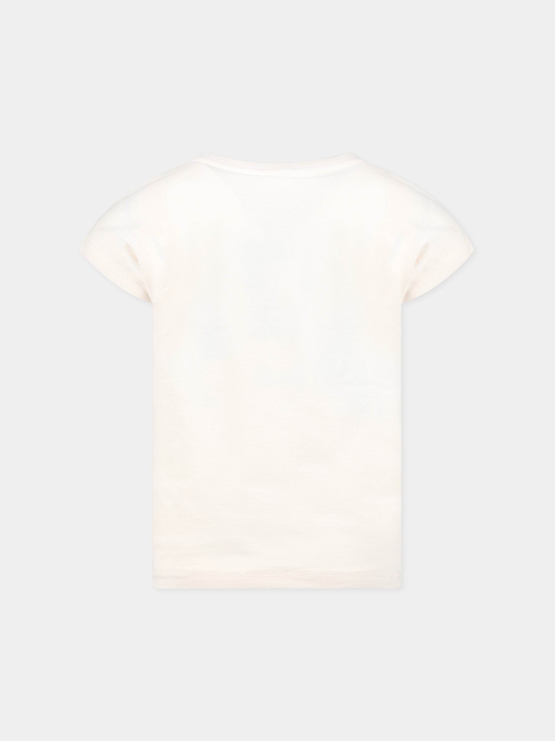 T-shirtavorio per bambina con stampa koala, fiori e frutta tropicale,Molo,2S23A226 3233