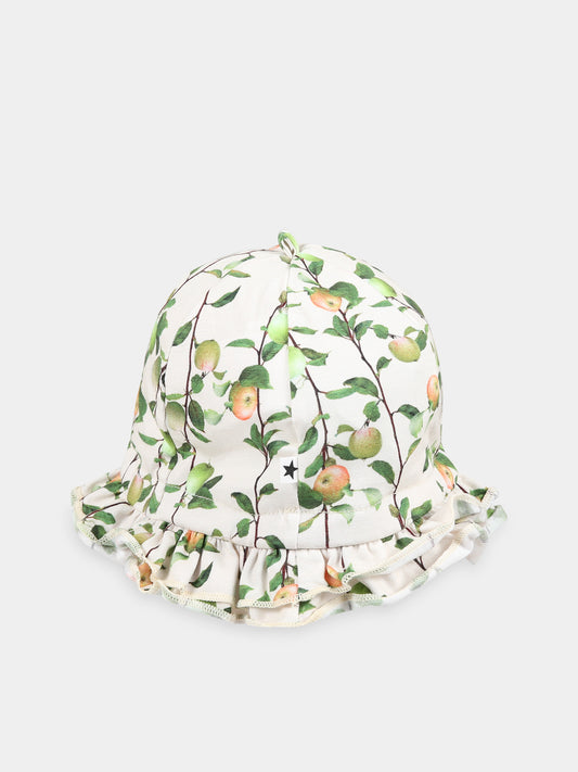 Cloche multicolor per bambina con stampa e logo,Molo,7S23T206 6772