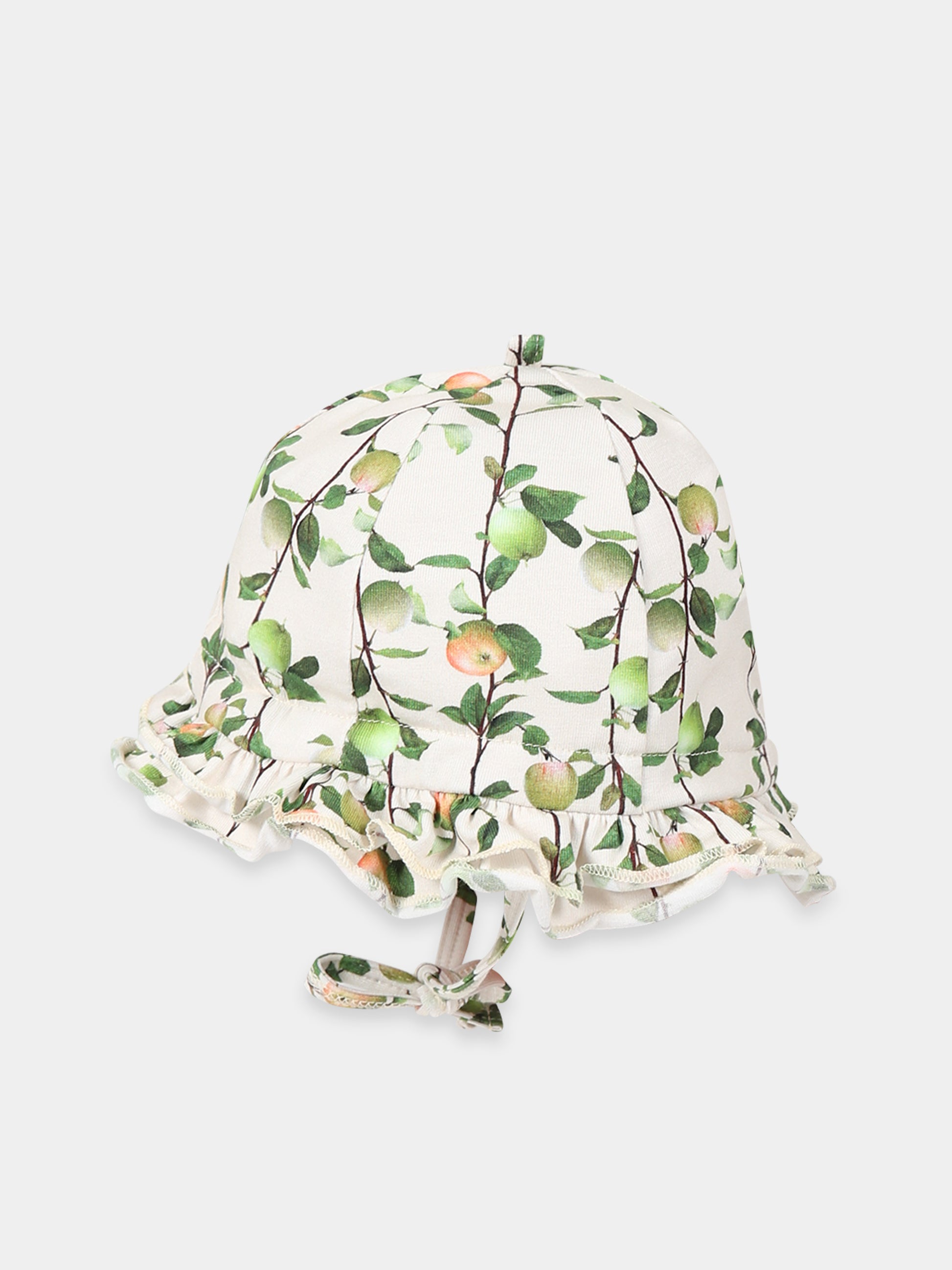 Cloche multicolor per neonata con stampa e logo,Molo,7S23T206B 6772