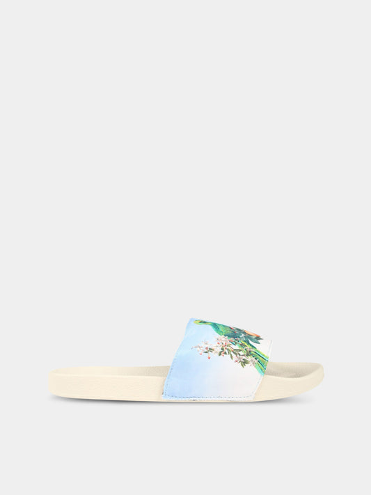 Sandali multicolor per bambina con stampa,Molo,7S23U202 7881