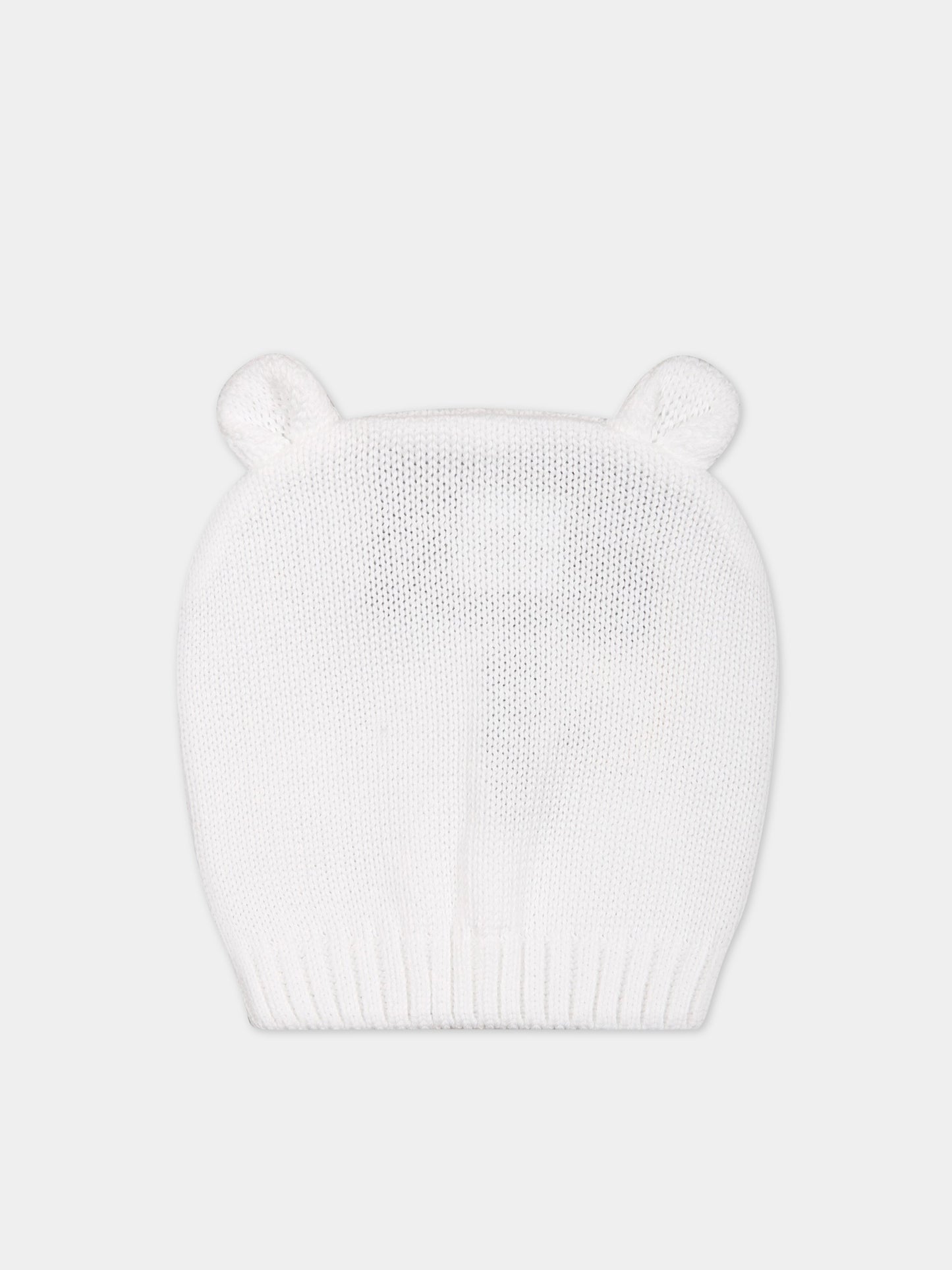 Cappello bianco per neonati,Little Bear,6128 BIANCO