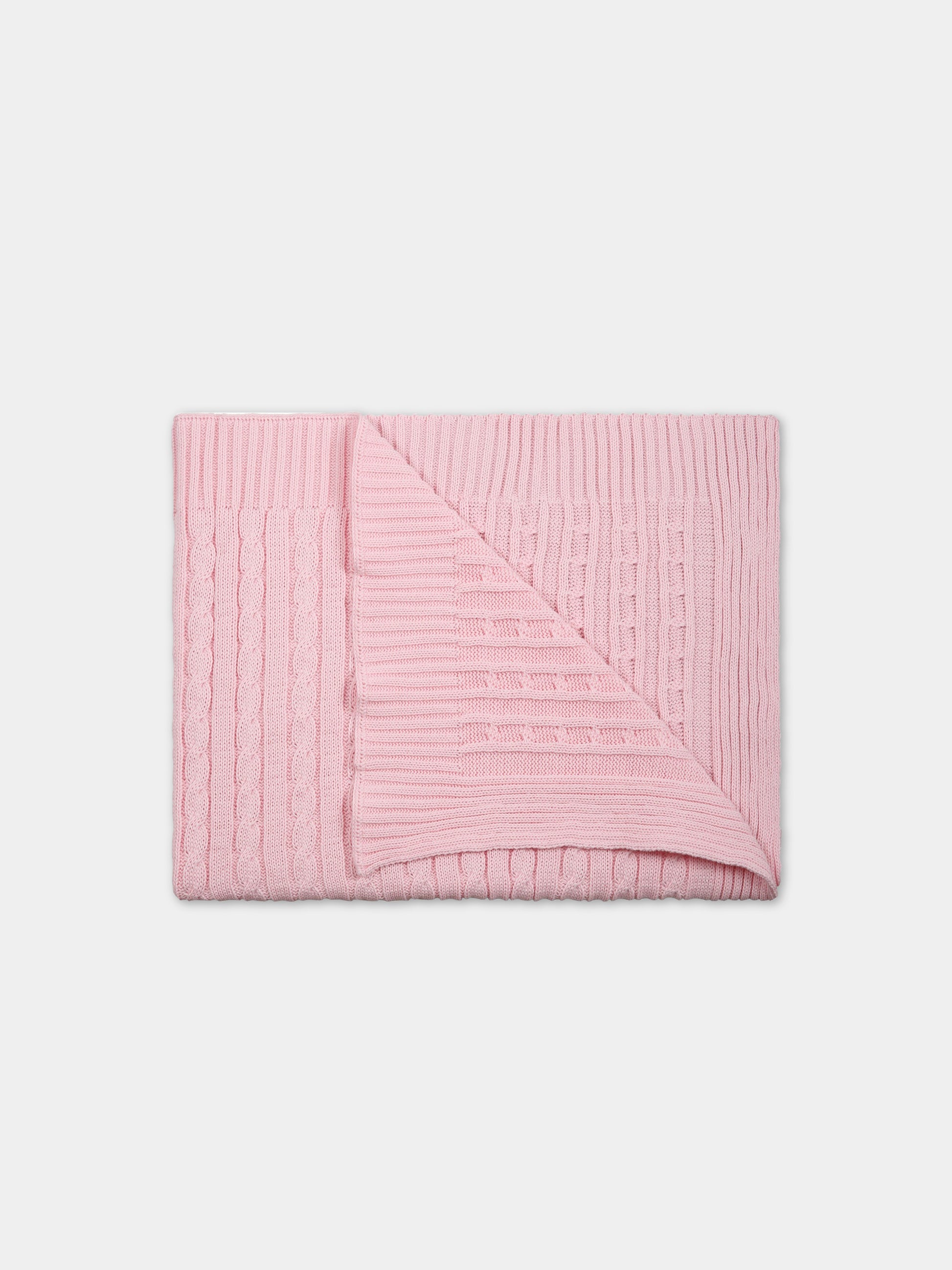 Coperta rosa per neonata,Little Bear,6114 ROSA