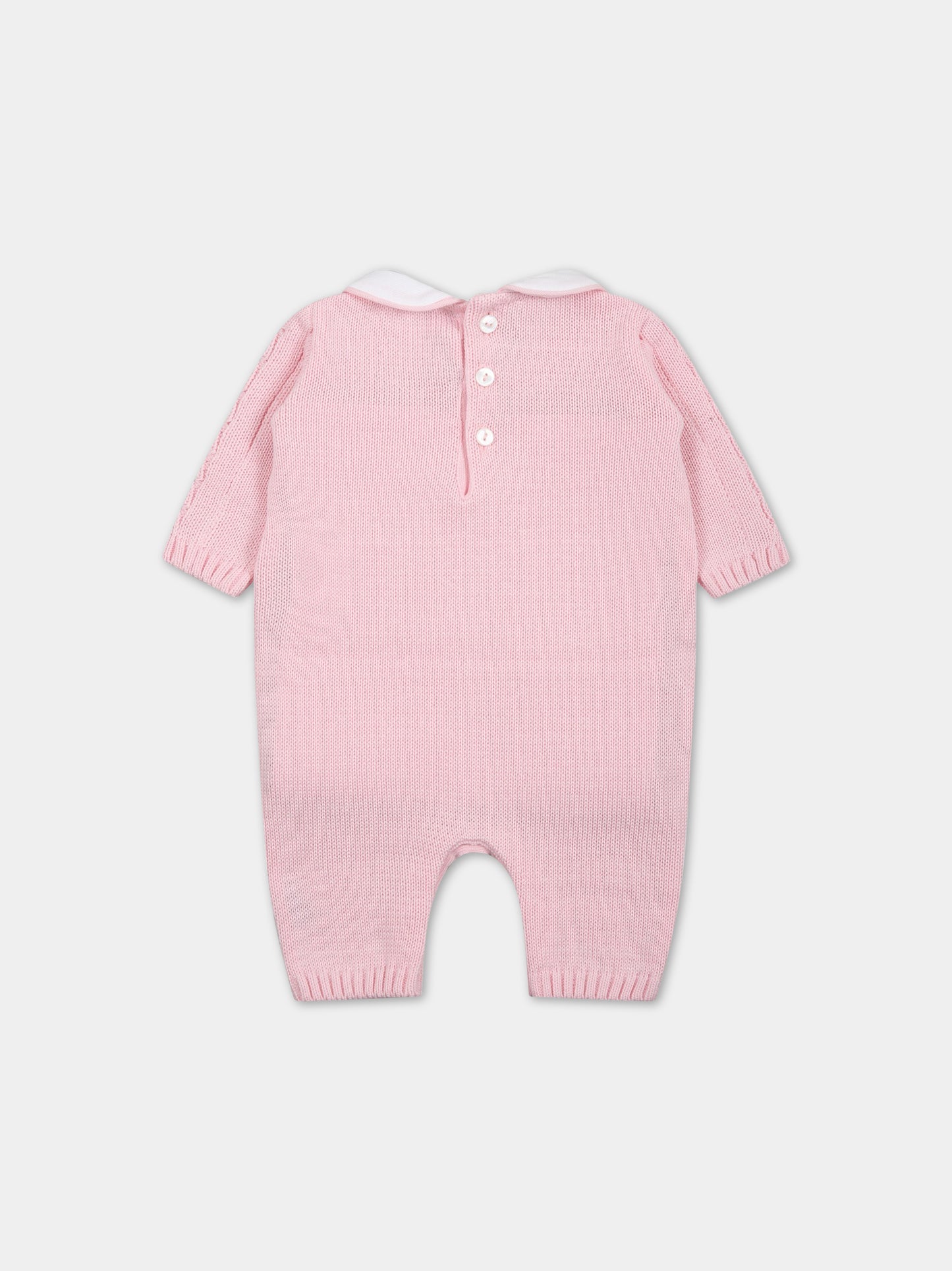 Tutina rosa per neonata,Little Bear,6115 ROSA