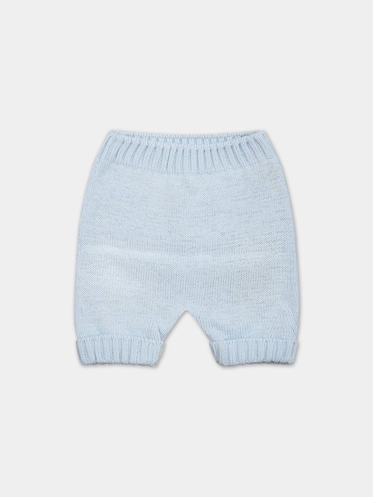 Pantaloni celesti per neonato,Little Bear,6005 CIELO