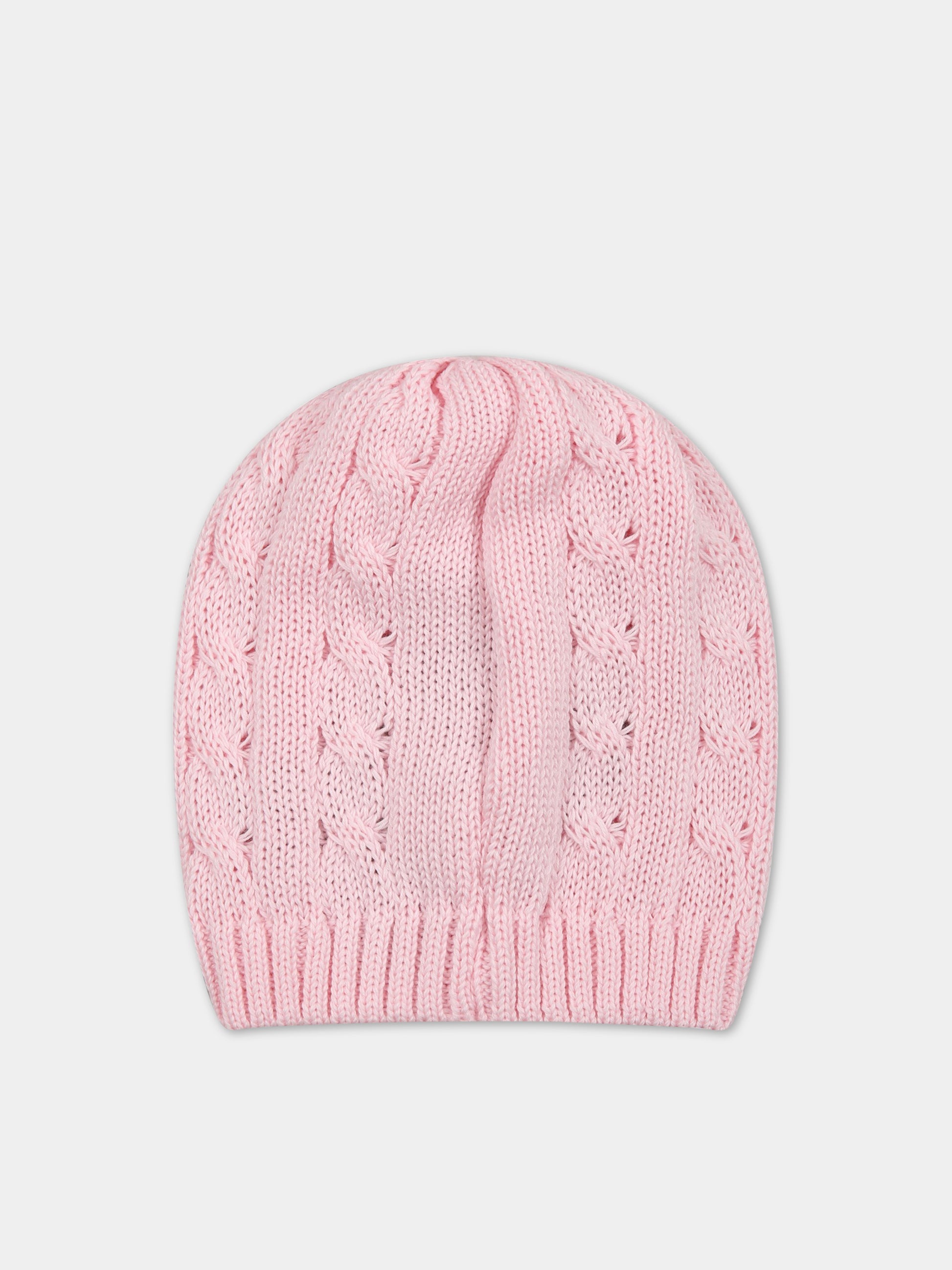 Cappello rosa per neonata,Little Bear,6119 ROSA