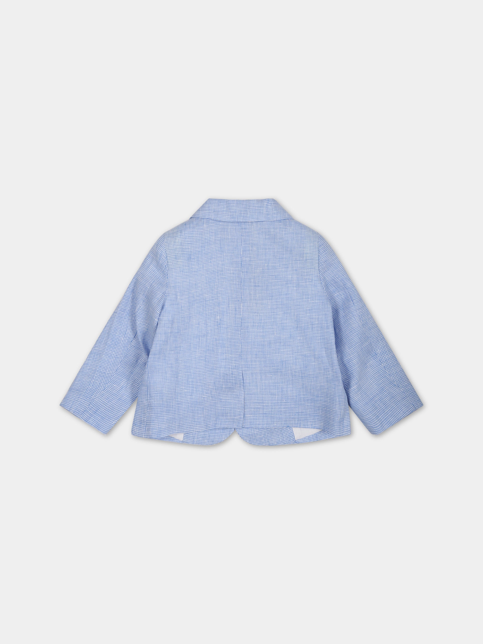 Giacca azzurra per neonato,Little Bear,6228 AZZURRO