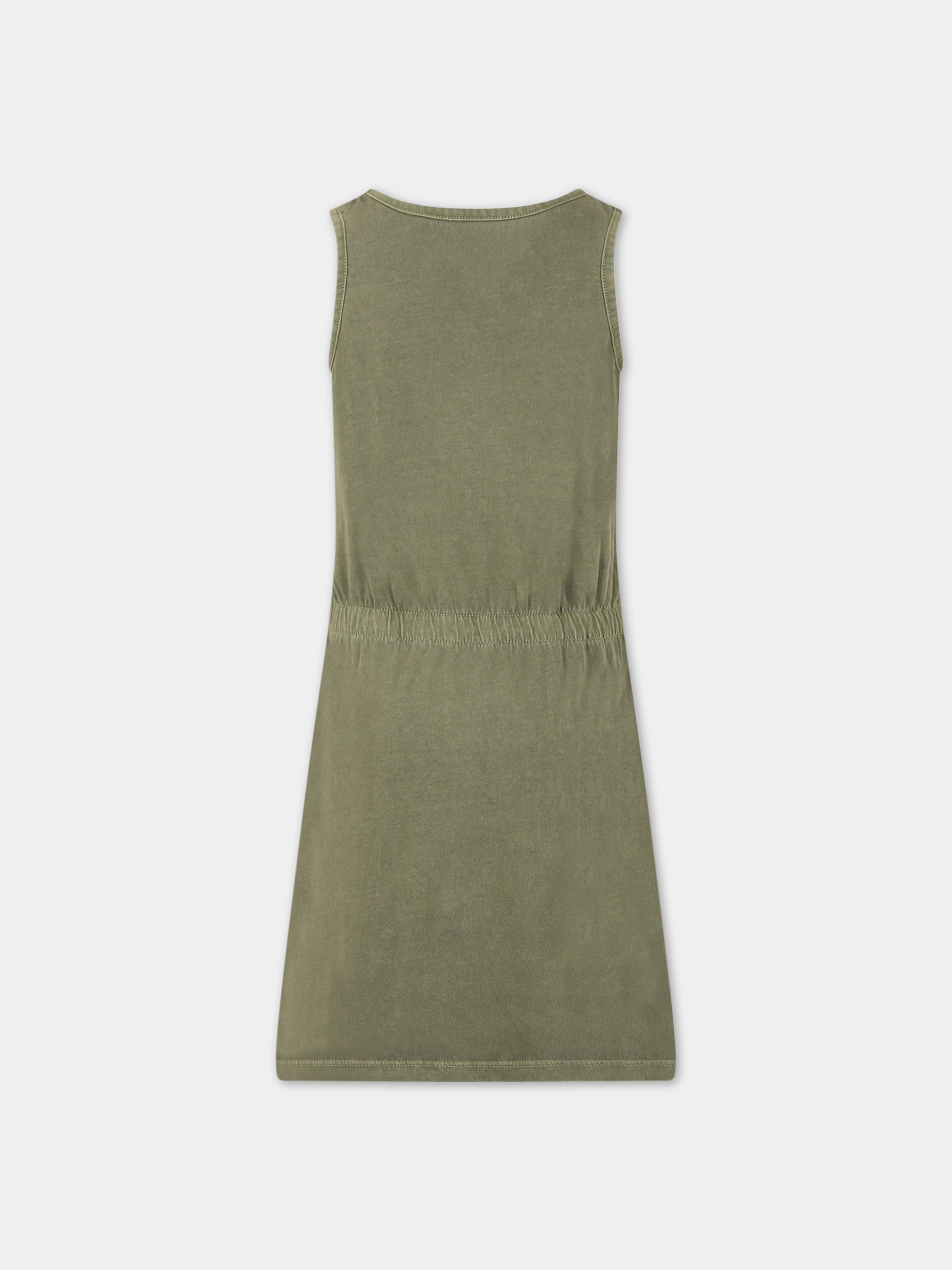 Vestito casual verde per bambina,Zadig & Voltaire Kids,X12196 656