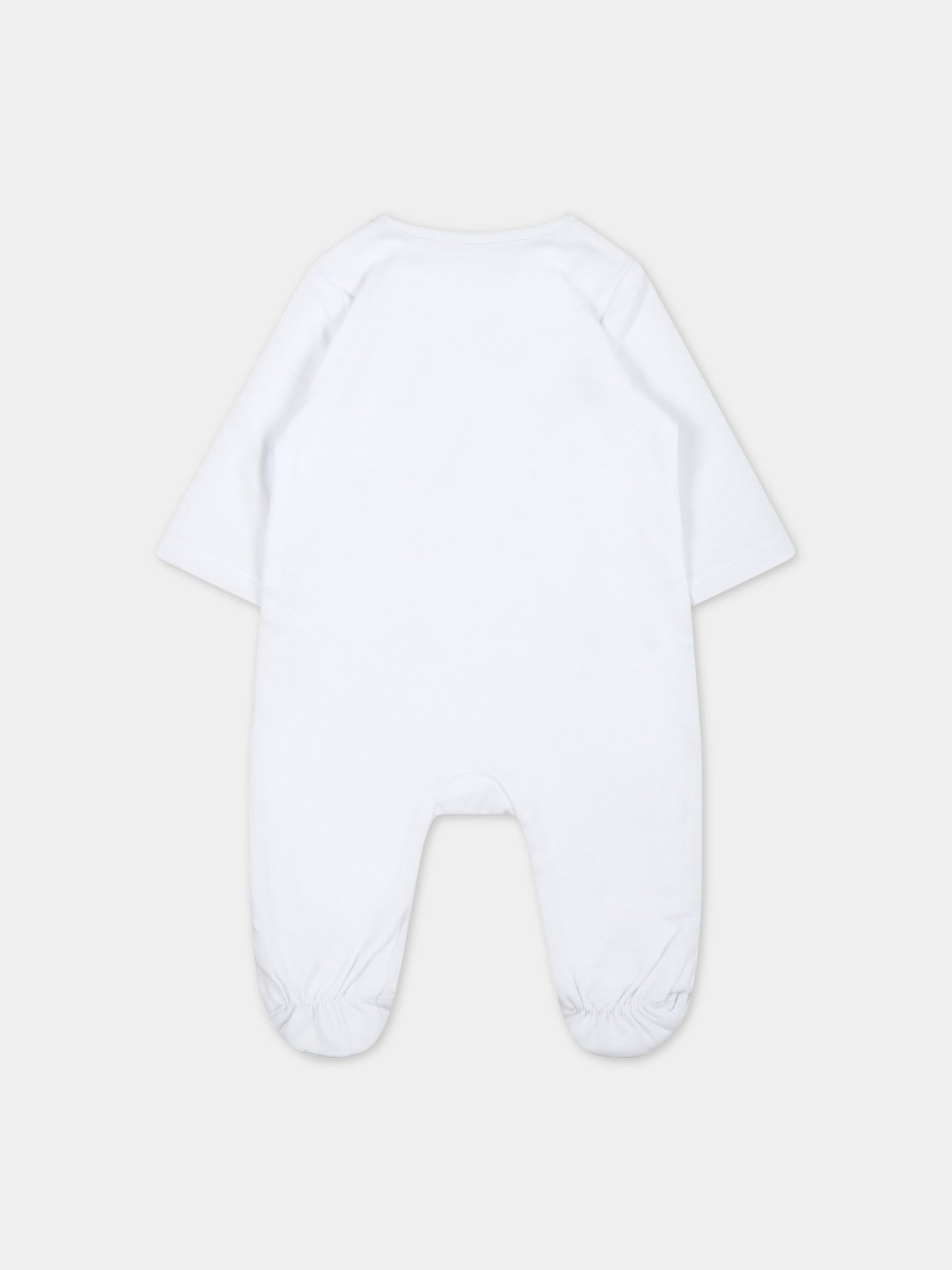 Set bianco per neonata con Choupette e logo,Karl Lagerfeld Kids,Z98125 10P
