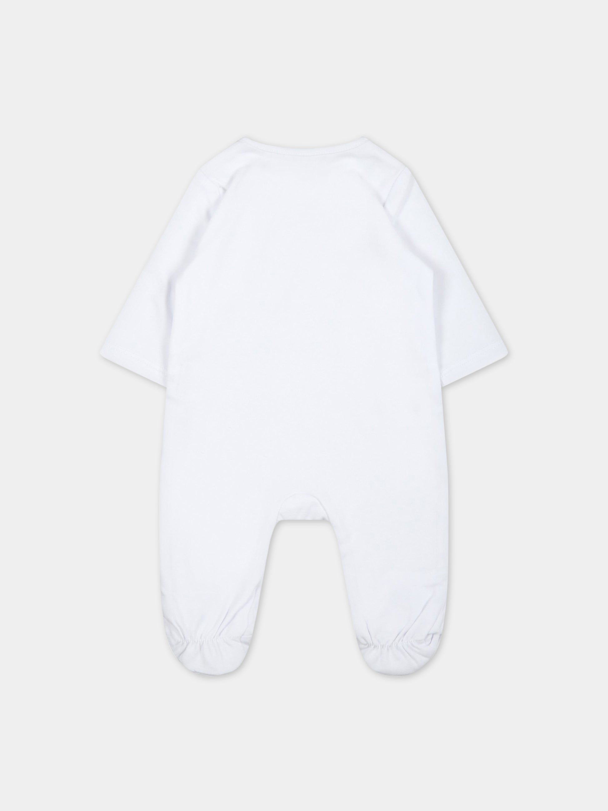 Set bianco per neonata con Choupette e logo,Karl Lagerfeld Kids,Z98125 10P