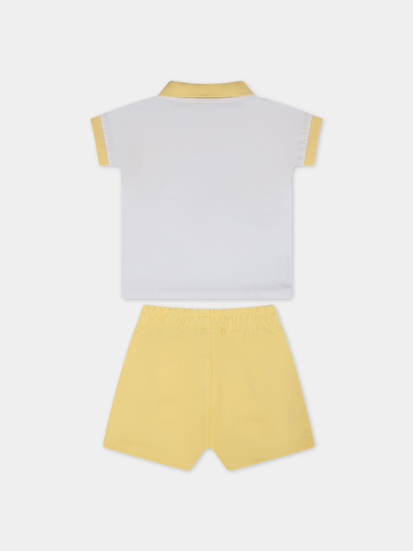 Completo giallo per neonato con logo,Boss,J98419 528