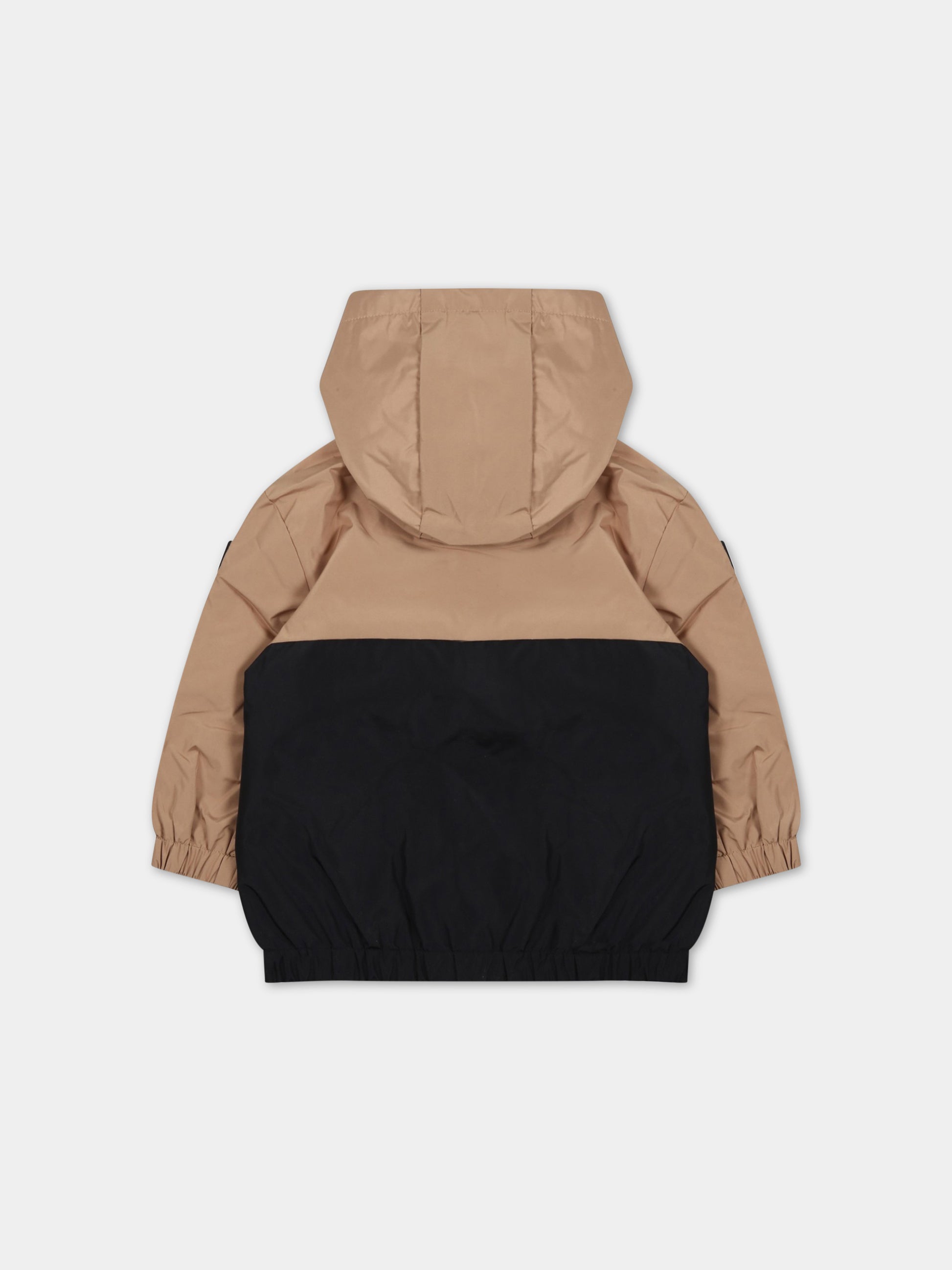 Giacca multicolor a vento per neonato con logo,Boss,J06261 09B