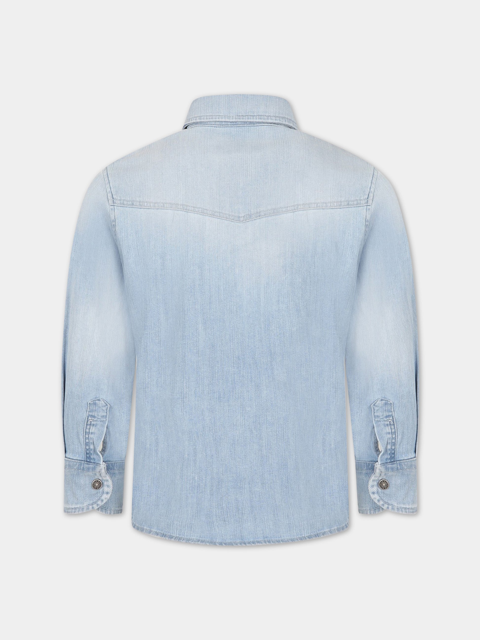 Camicia denim per bambino,Dondup Kids,DMCA91C DS041 4012