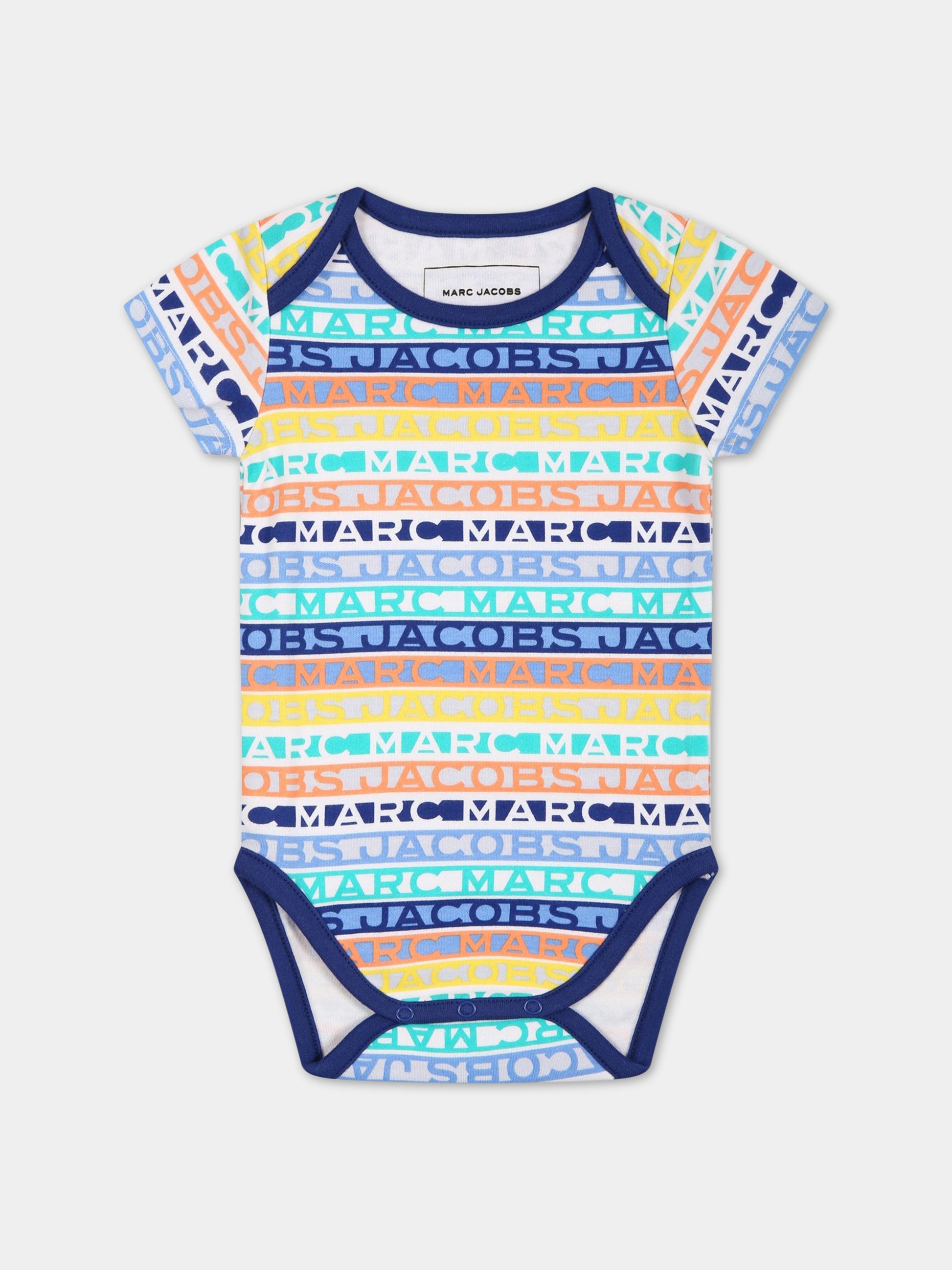 Set multicolor per neonato con logo,Little Marc Jacobs,W98158 10P