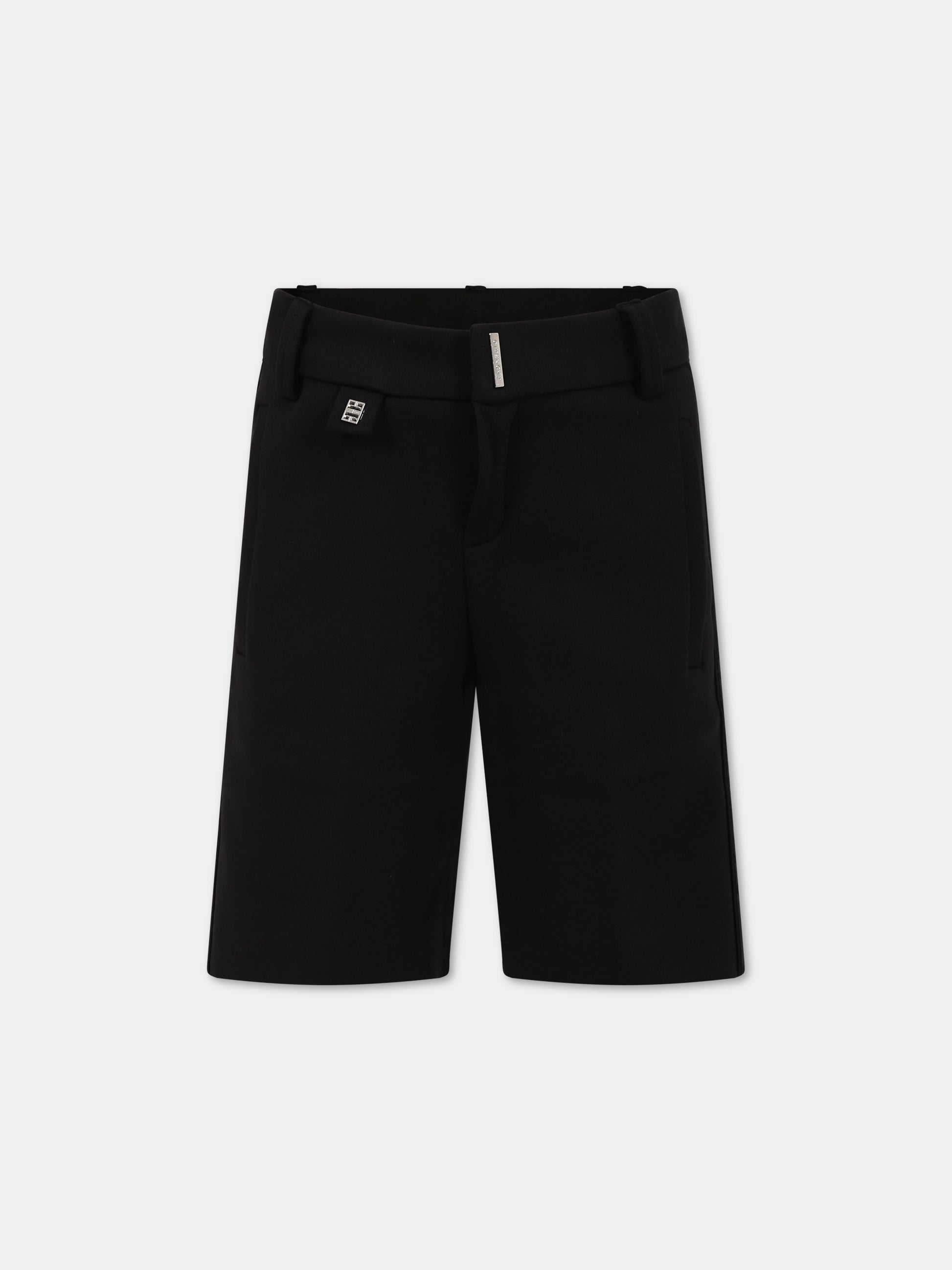 Shorts nero per bambino con logo,Givenchy Kids,H24223 09B