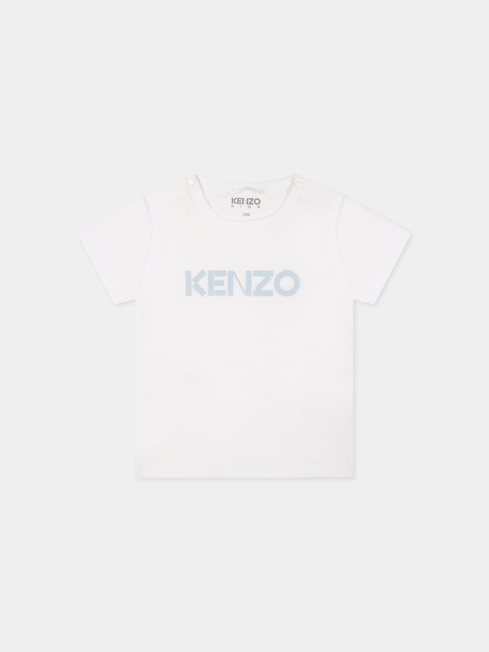 Completo multicolor per neonato con tigre e logo,Kenzo Kids,K98099 78P