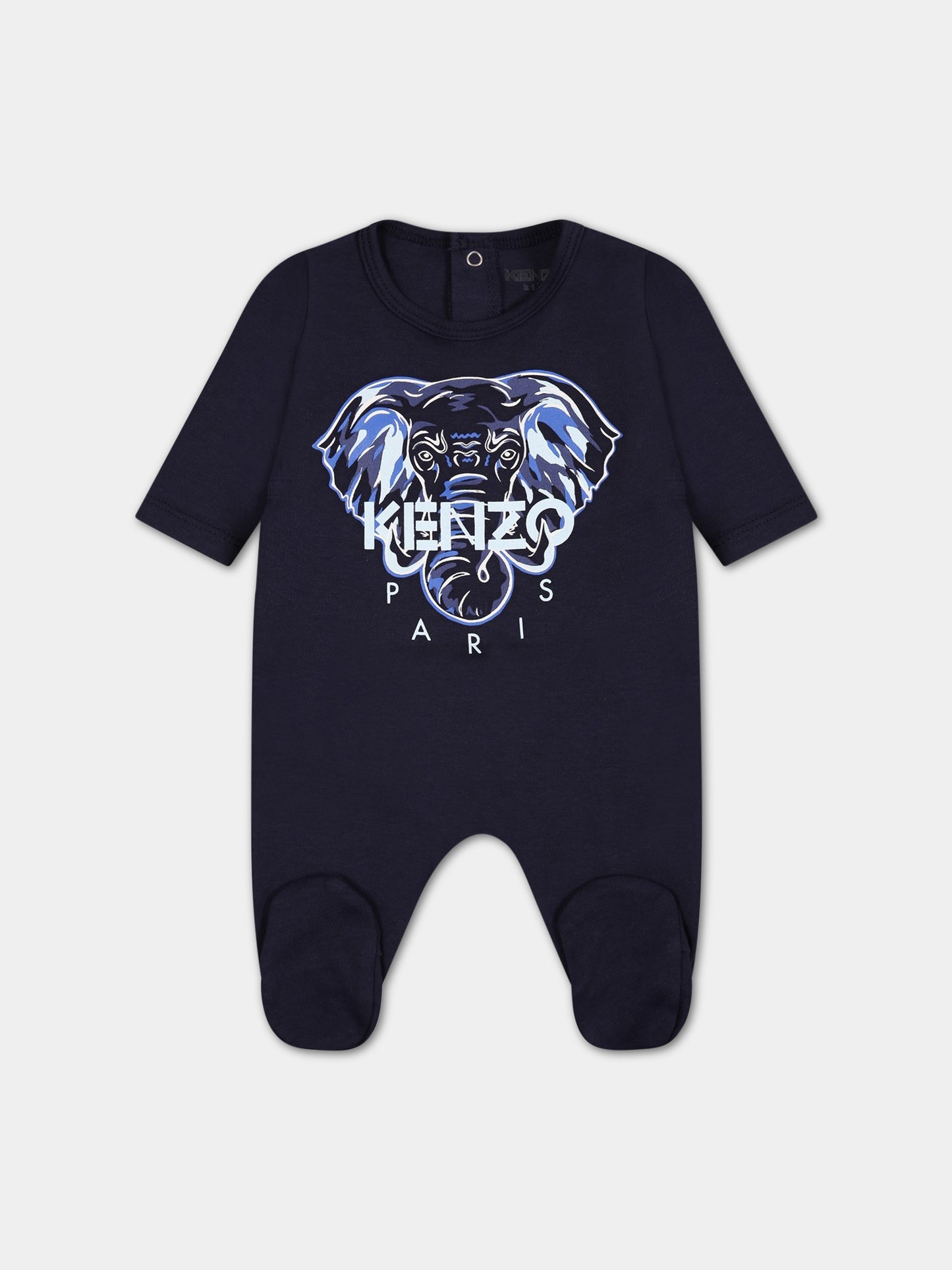 Set multicolor per neonato con logo e iconica tigre,Kenzo Kids,K98111 868
