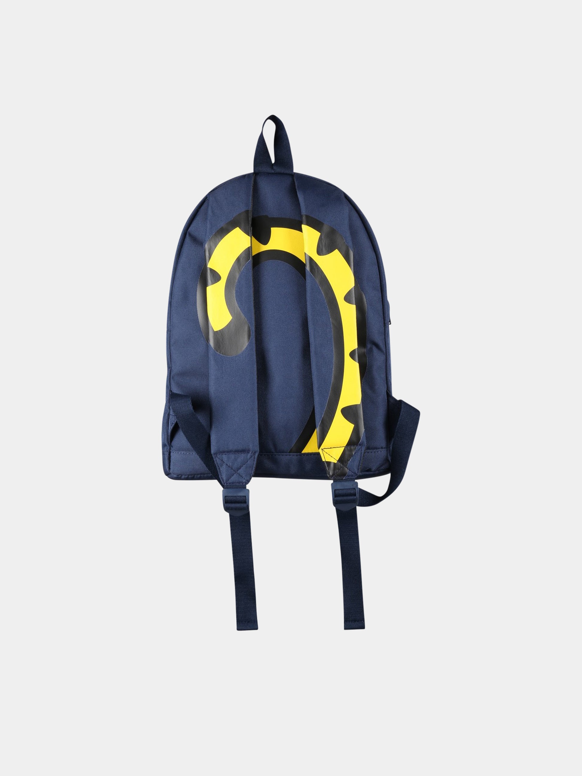 Zaino blu per bambino con stampa tigre e logo,Kenzo Kids,K50026 857