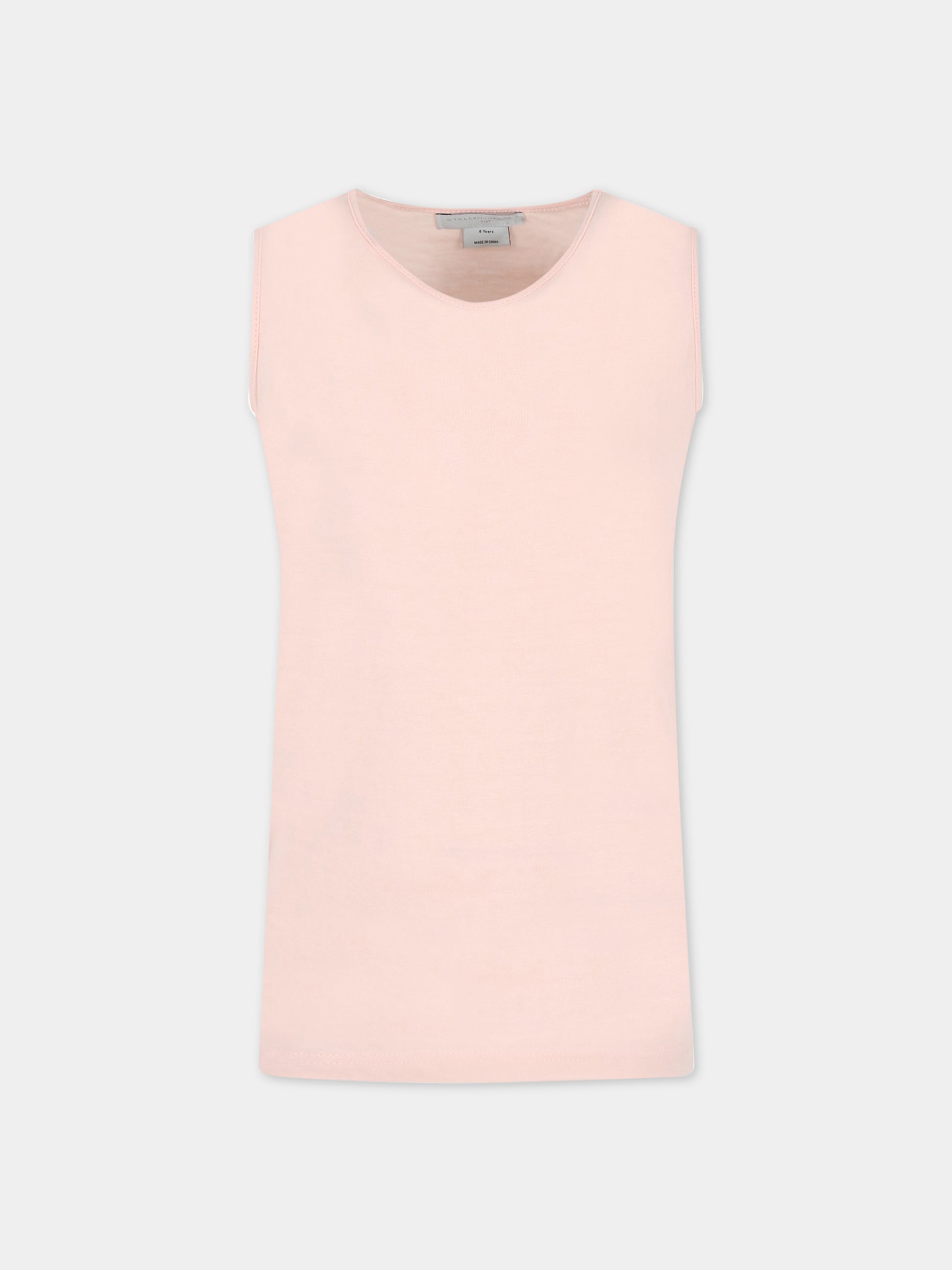 Vestito multicolor per bambina con frange,Stella Mccartney Kids,TS1C02 Z1146 999