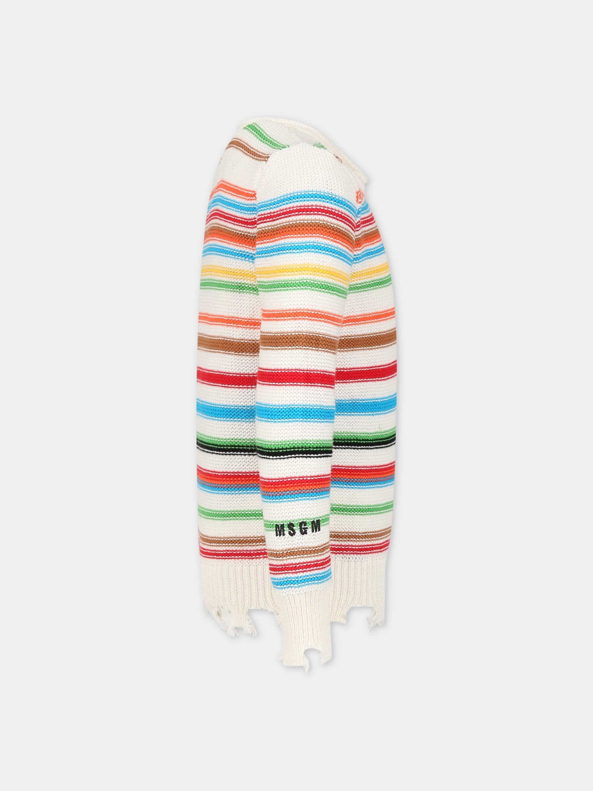 Maglione multicolor per bambino,Msgm Kids,MS029556 200