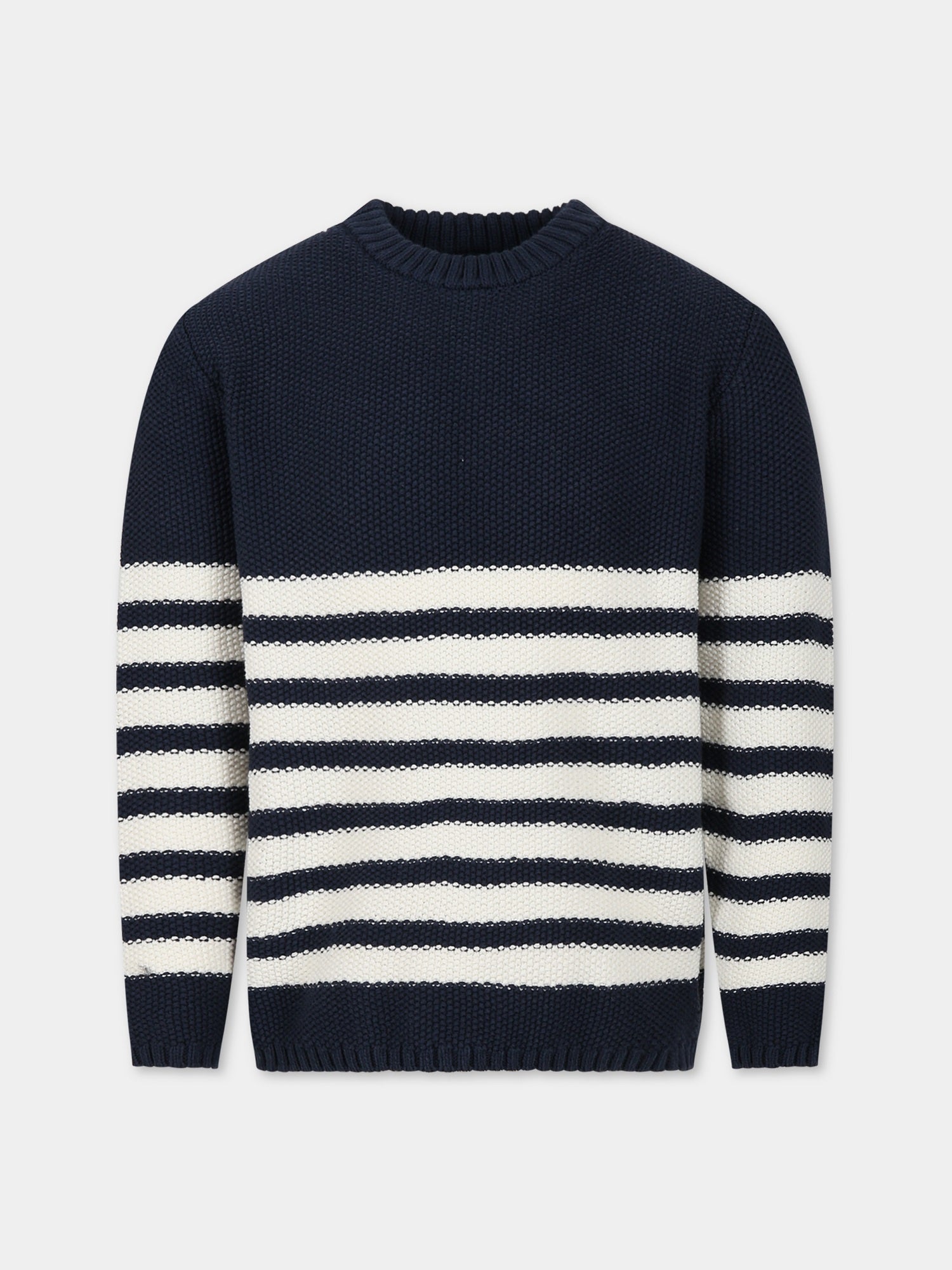 Maglione multicolor per bambino con logo,North Sails,796166 000 C001