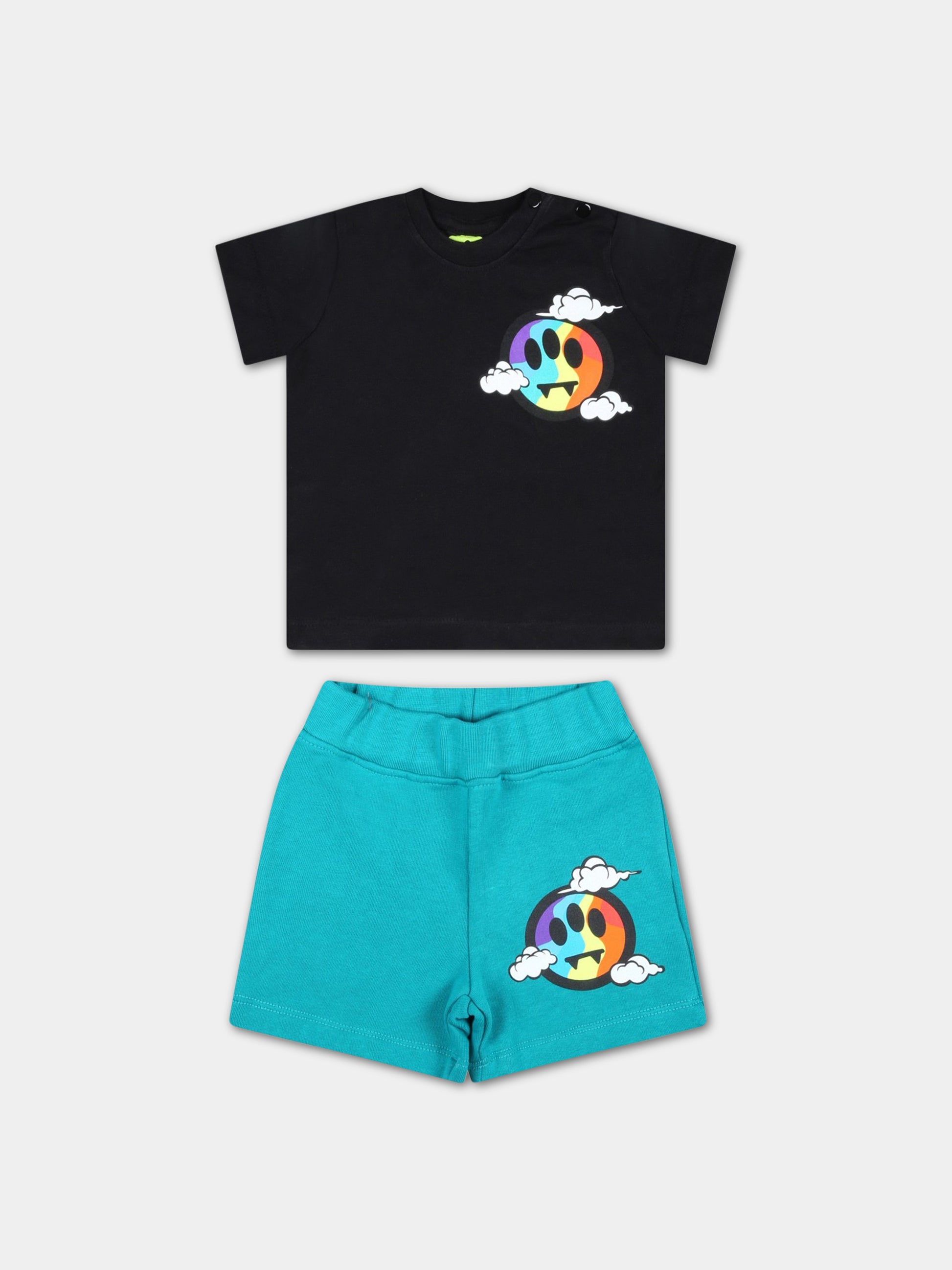Completo multicolor sportivo per neonato con logo,Barrow,033114 110/76