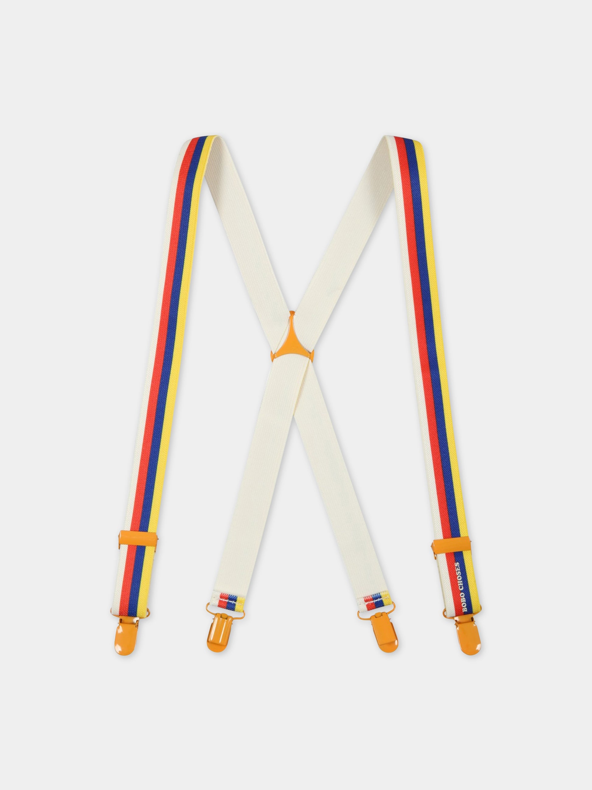 Bretelle multicolor bambino con logo,Bobo Choses,123AI043