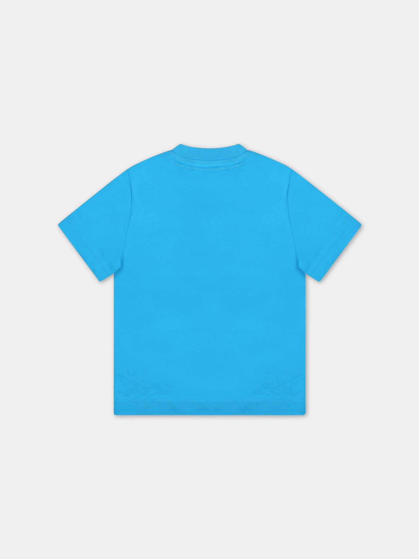 T-shirt azzurra per neonato con logo,Dsquared2,DQ1781 D0A4C DQ817