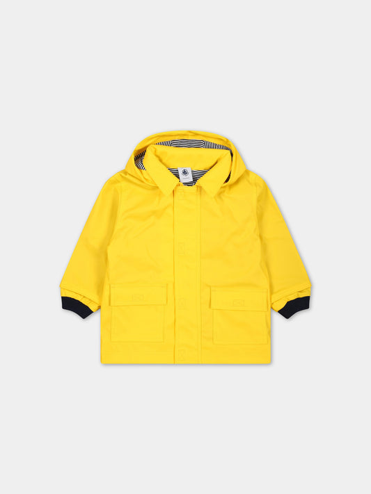 Impermeabile giallo per neonati,Petit Bateau,A04CJ JAUNE