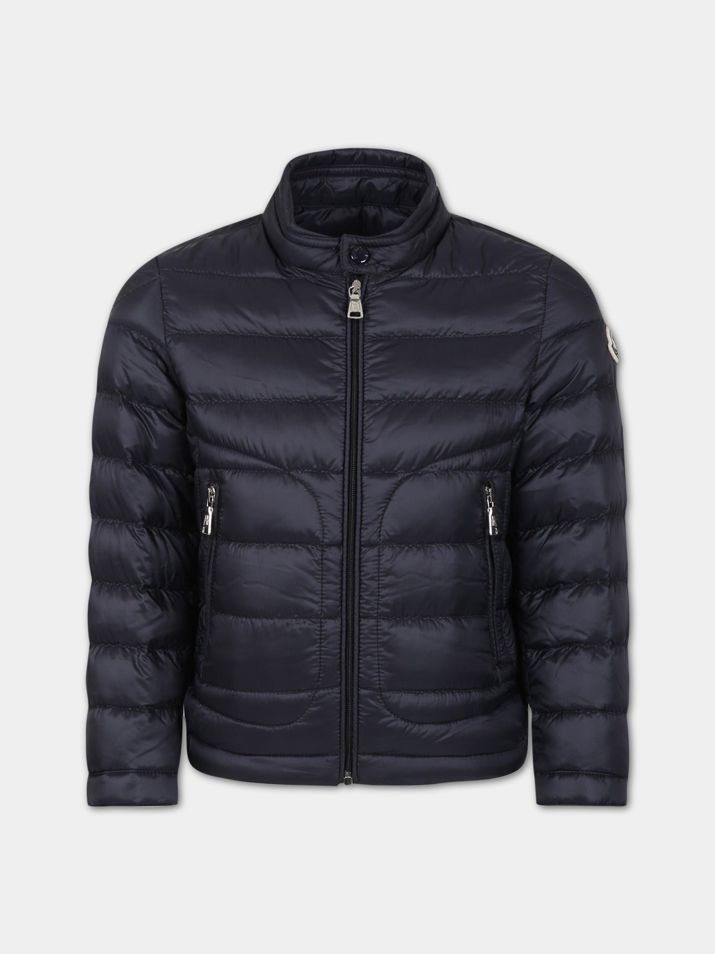 Piumino blu per bambino,Moncler Kids,954 1A00099 53334 742