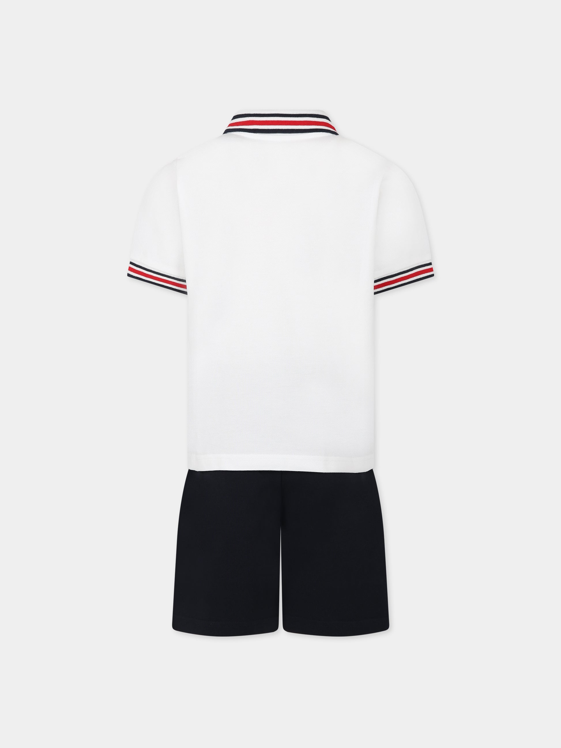 Completo multicolor per bambino con logo,Moncler Kids,954 8M00029 8496W 002