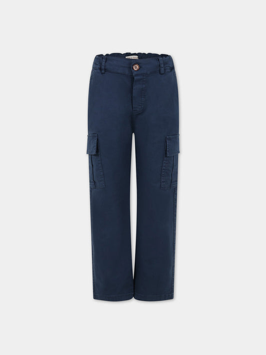 Pantaloni blu per bambino,Zhoe & Tobiah,JPS8 11