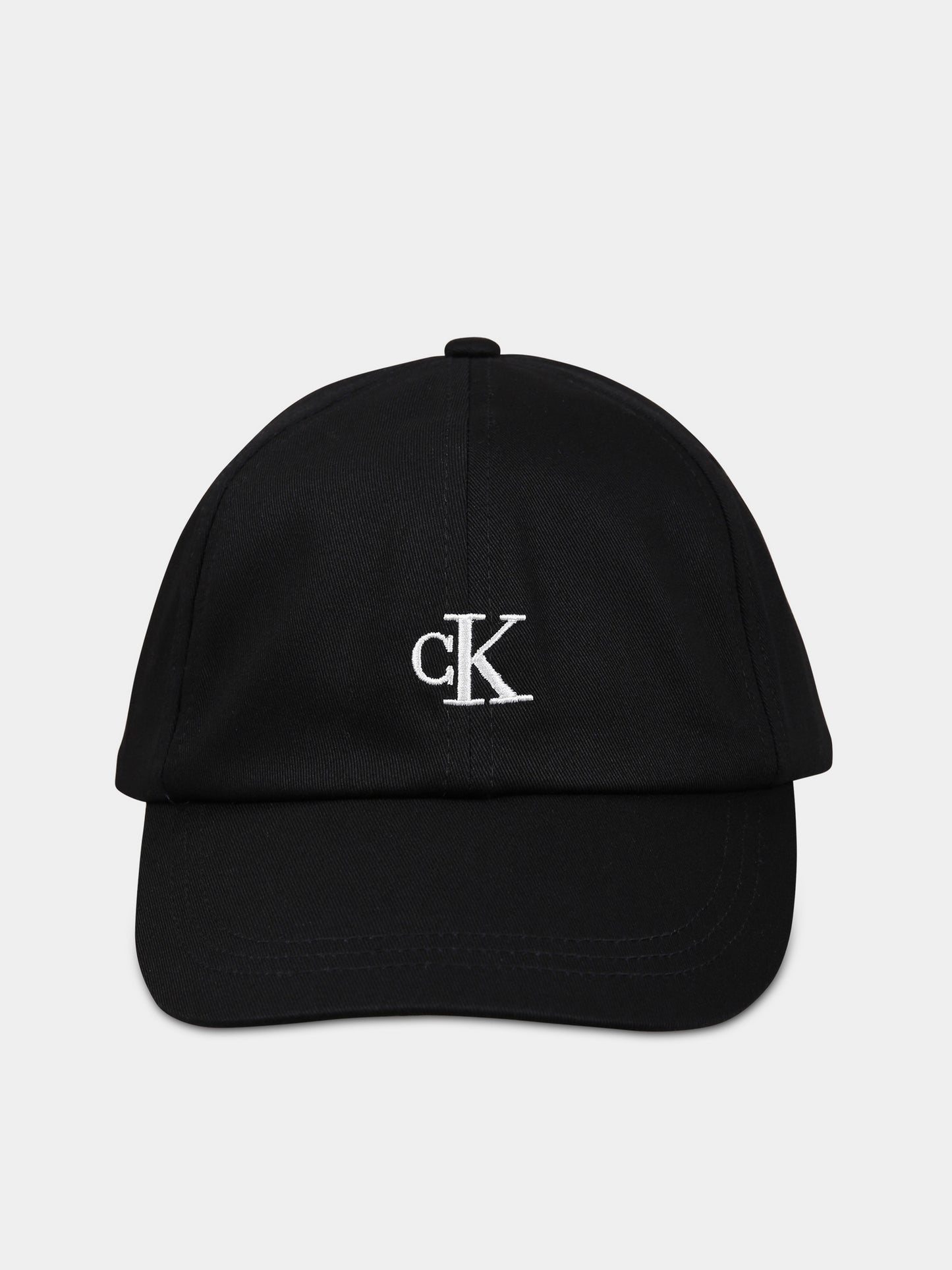 Cappello nero per bambini con logo,Calvin Klein Kids,CKIU0IU00150 IU0IU00150 BEH
