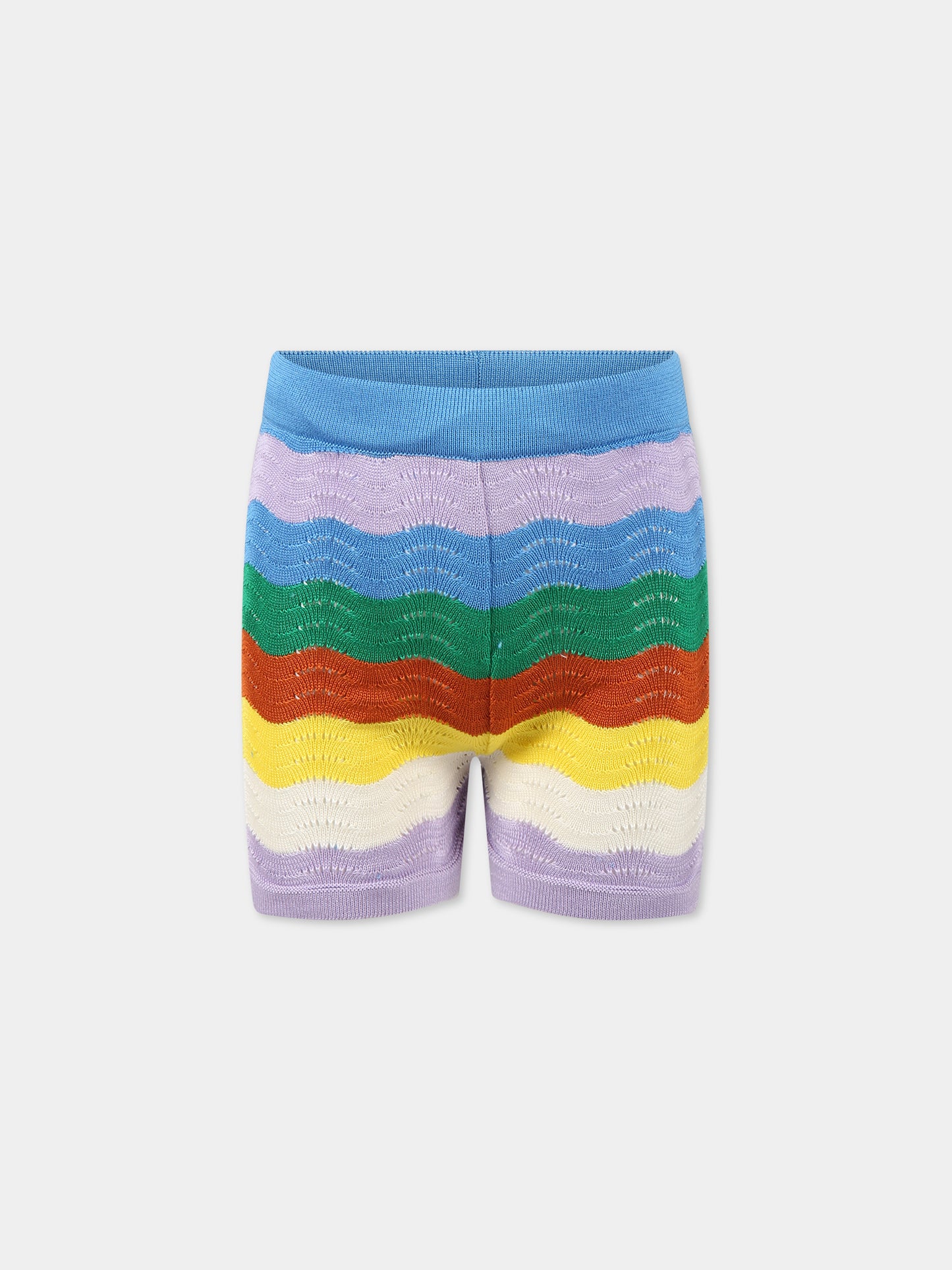 Shorts multicolor per bambina,Paade Mode,232177125