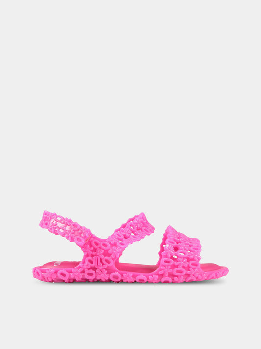 Sandali fucsia per bambina,Mini Melissa,33438 54145