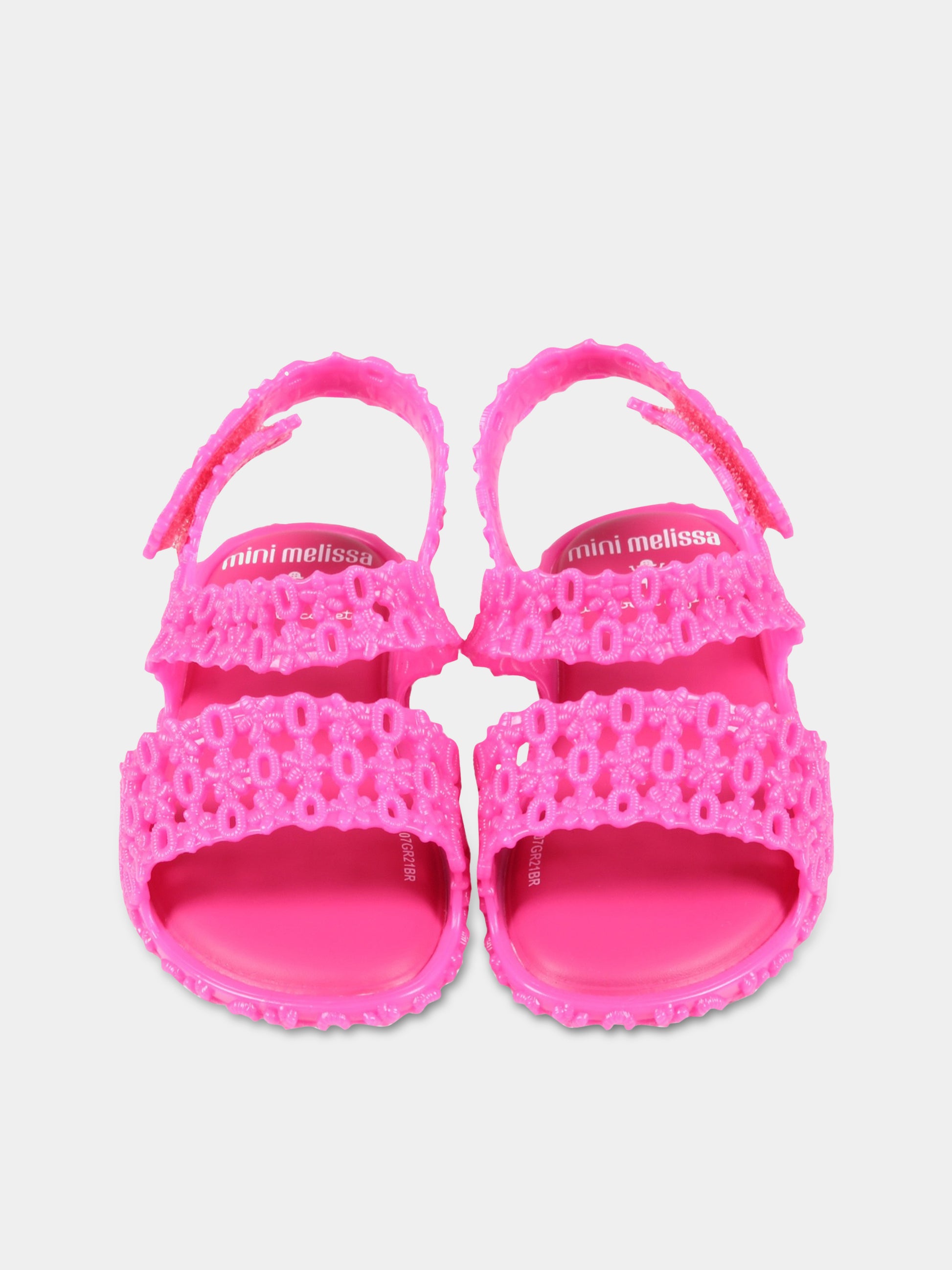 Sandali fucsia per bambina,Mini Melissa,33438 54145