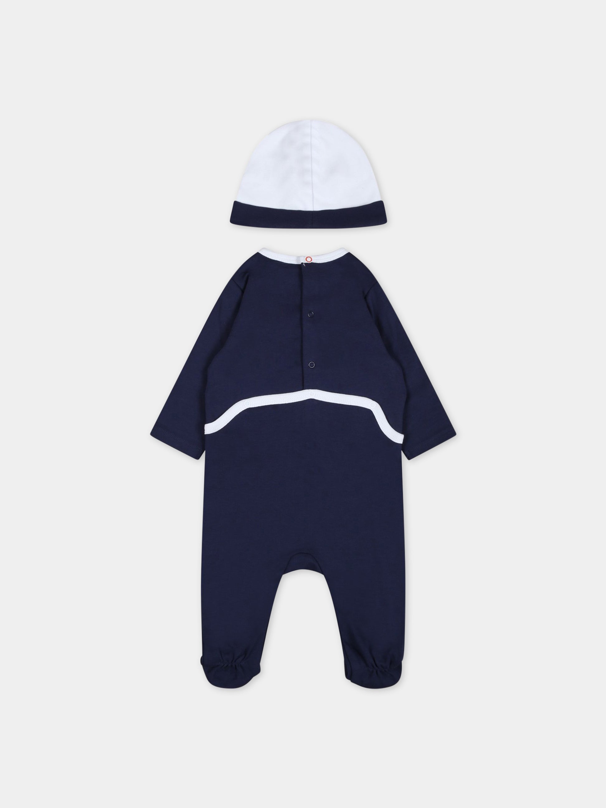 Set multicolor per neonato con logo bianco,Timberland,T98321 85T