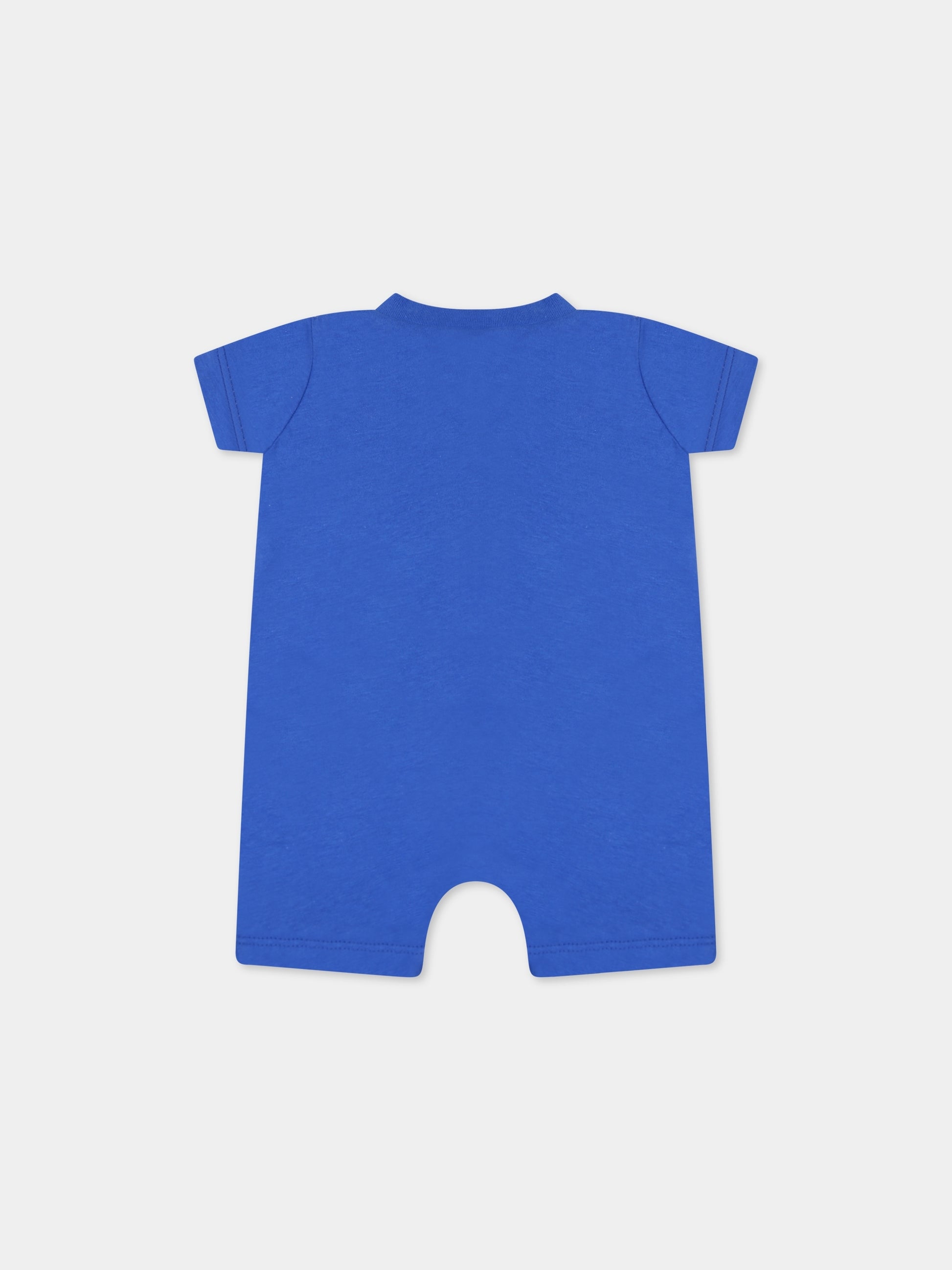 Pagliaccetto blu per neonati con iconico swoosh,Nike,5ND369 U89