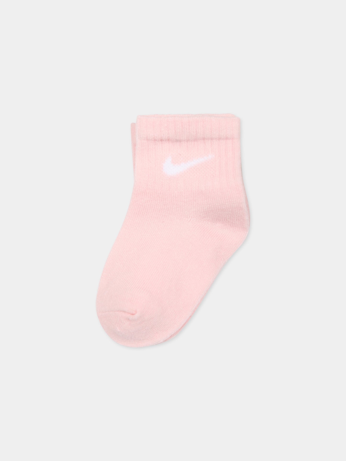 Set multicolor per neonata con iconico swoosh,Nike,NN0945 P17