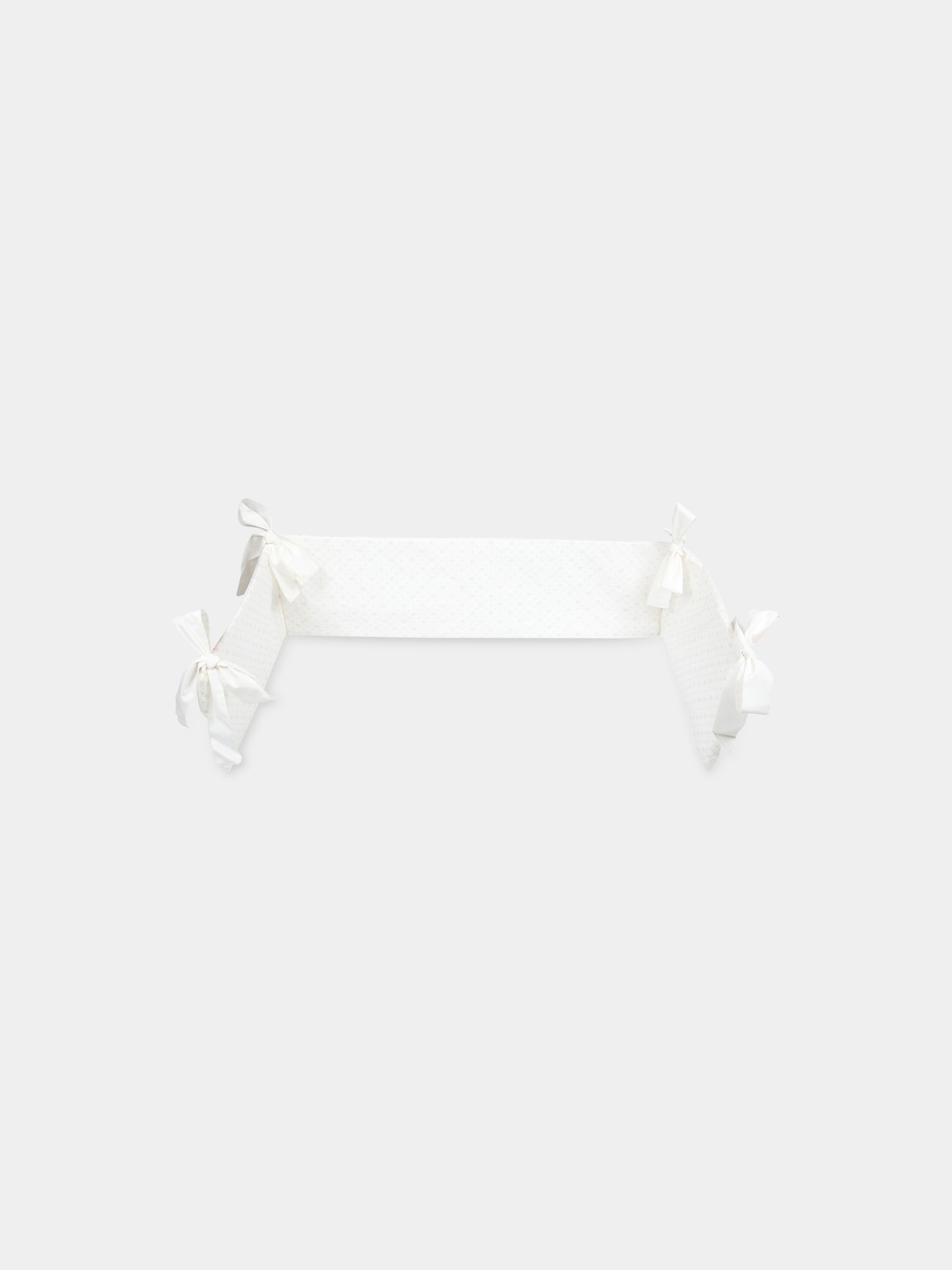 Set paracolpi avorio per neonata con occhiolini,Chiara Ferragni Homewear,CF117B