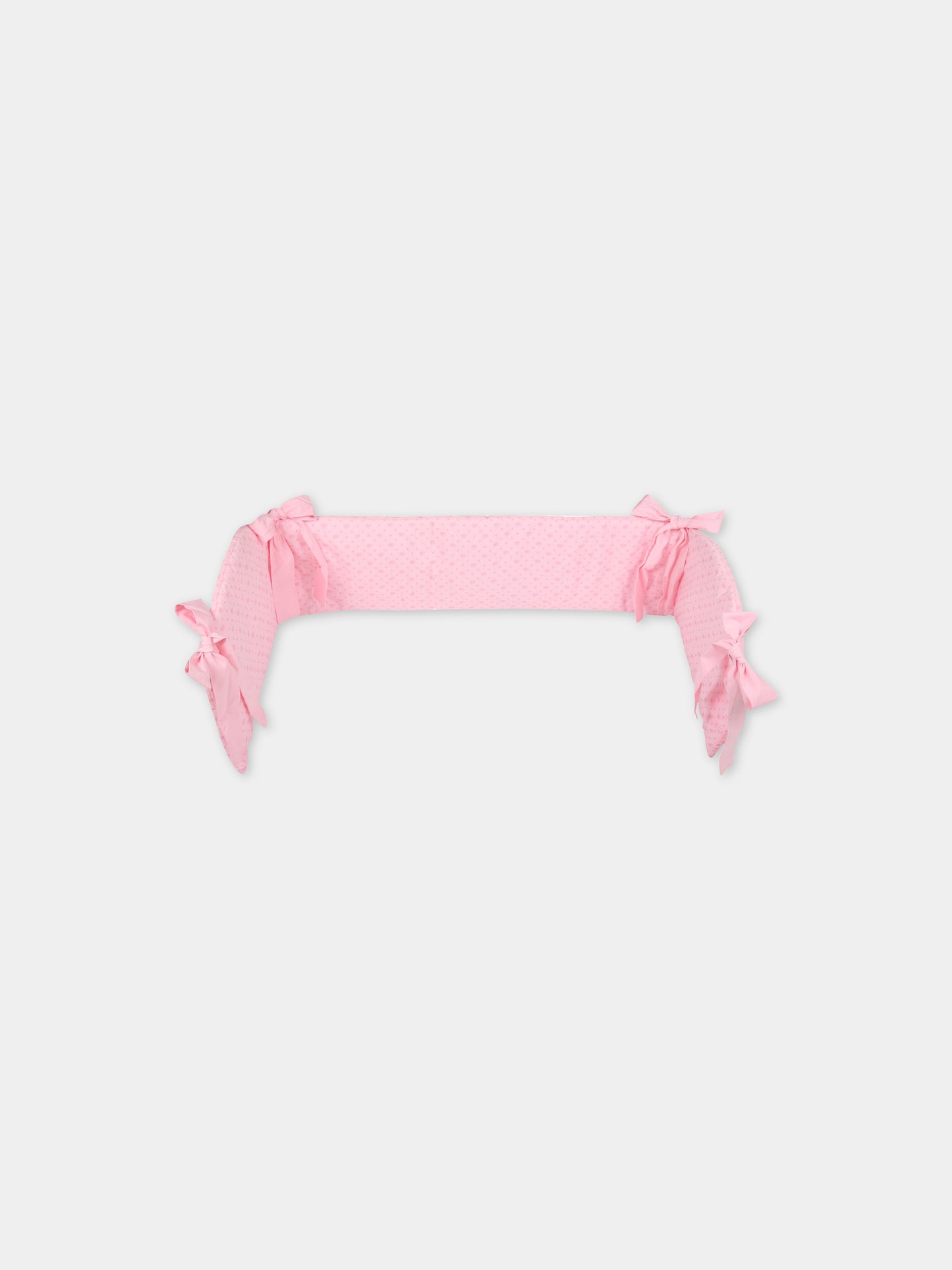 Set paracolpi rosa per neonati con occhiolino,Chiara Ferragni Homewear,CF017TR