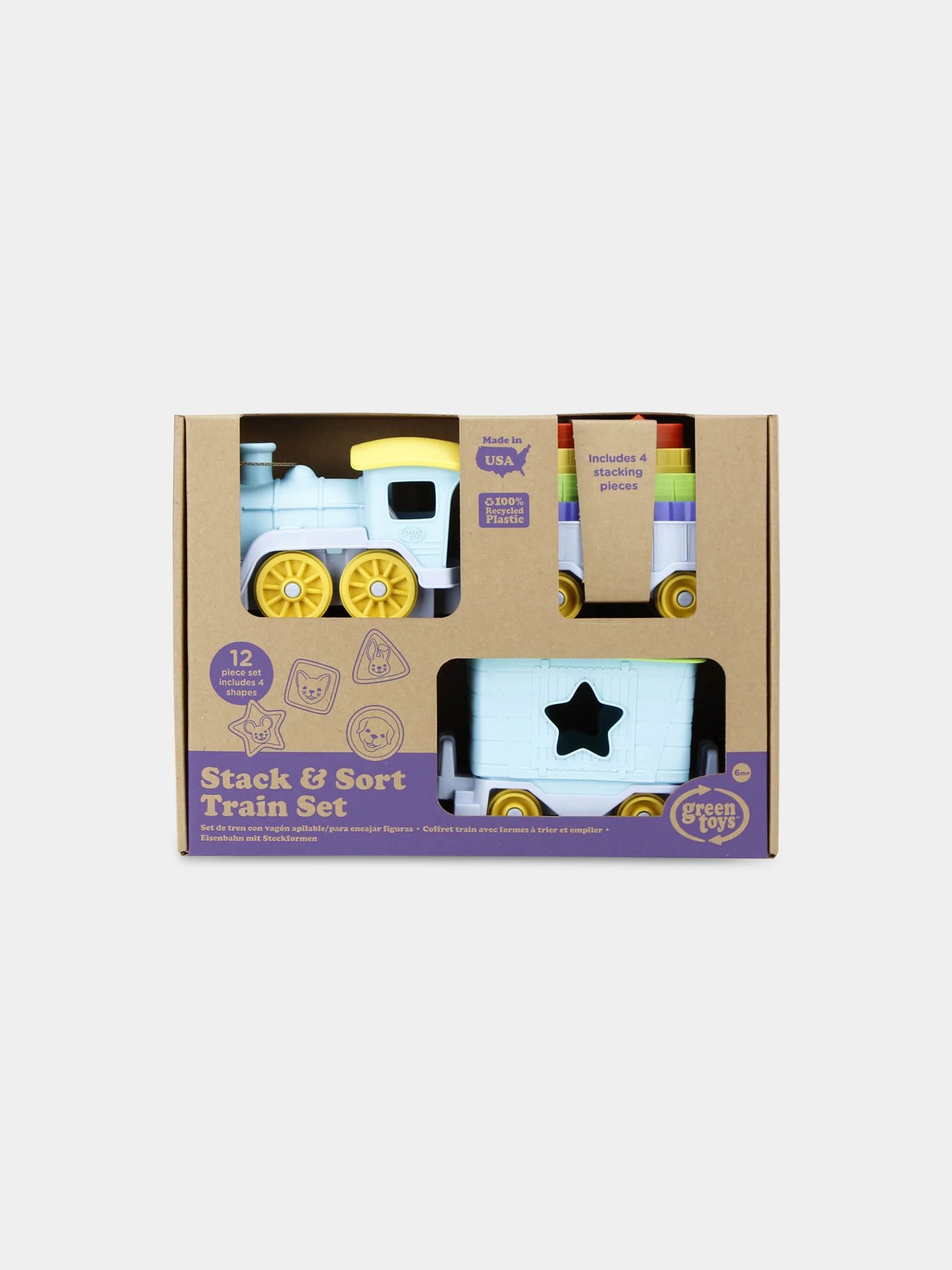 Set multicolor per neonati,Green Toys,GTTNSS1460