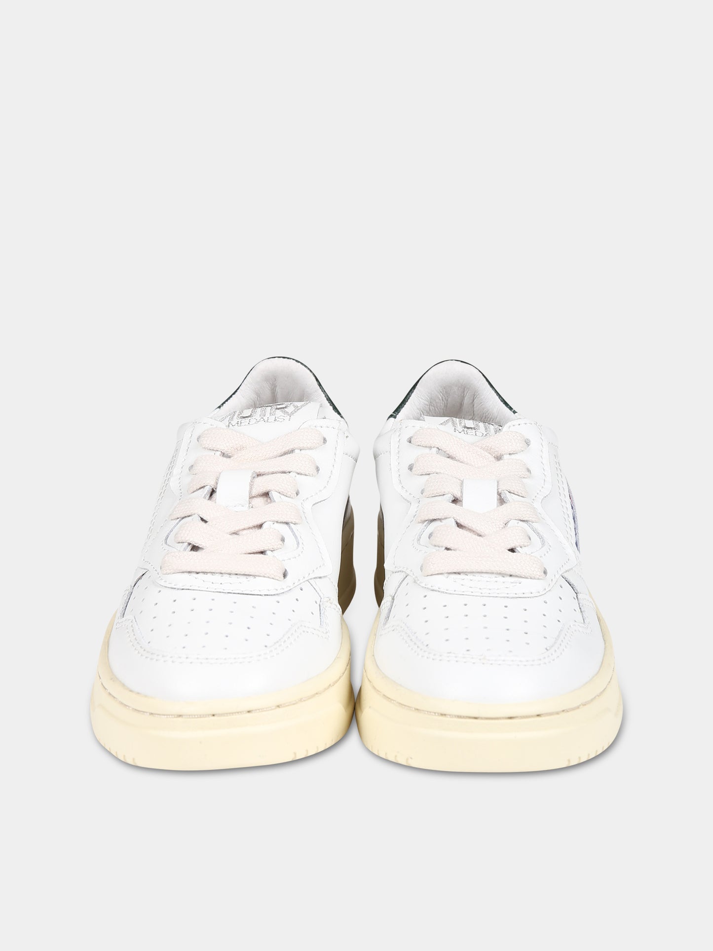 Sneakers bianche per bambini con logo,Autry,KULK LL21