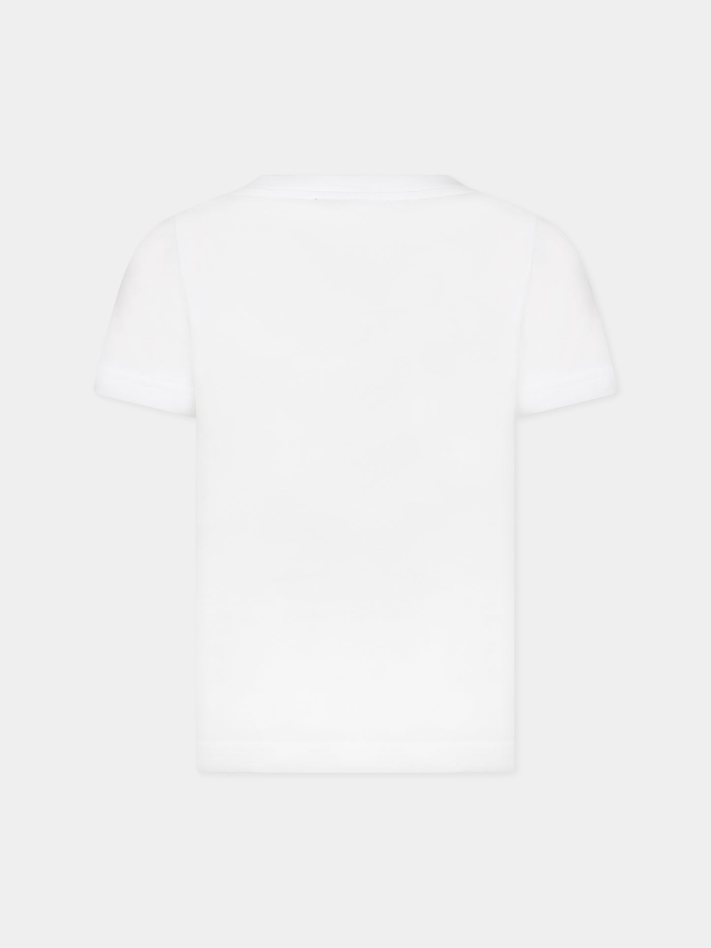 T-shirt bianca per bambini con logo,A.p.c.,COEZE E26130 AAB WHITE