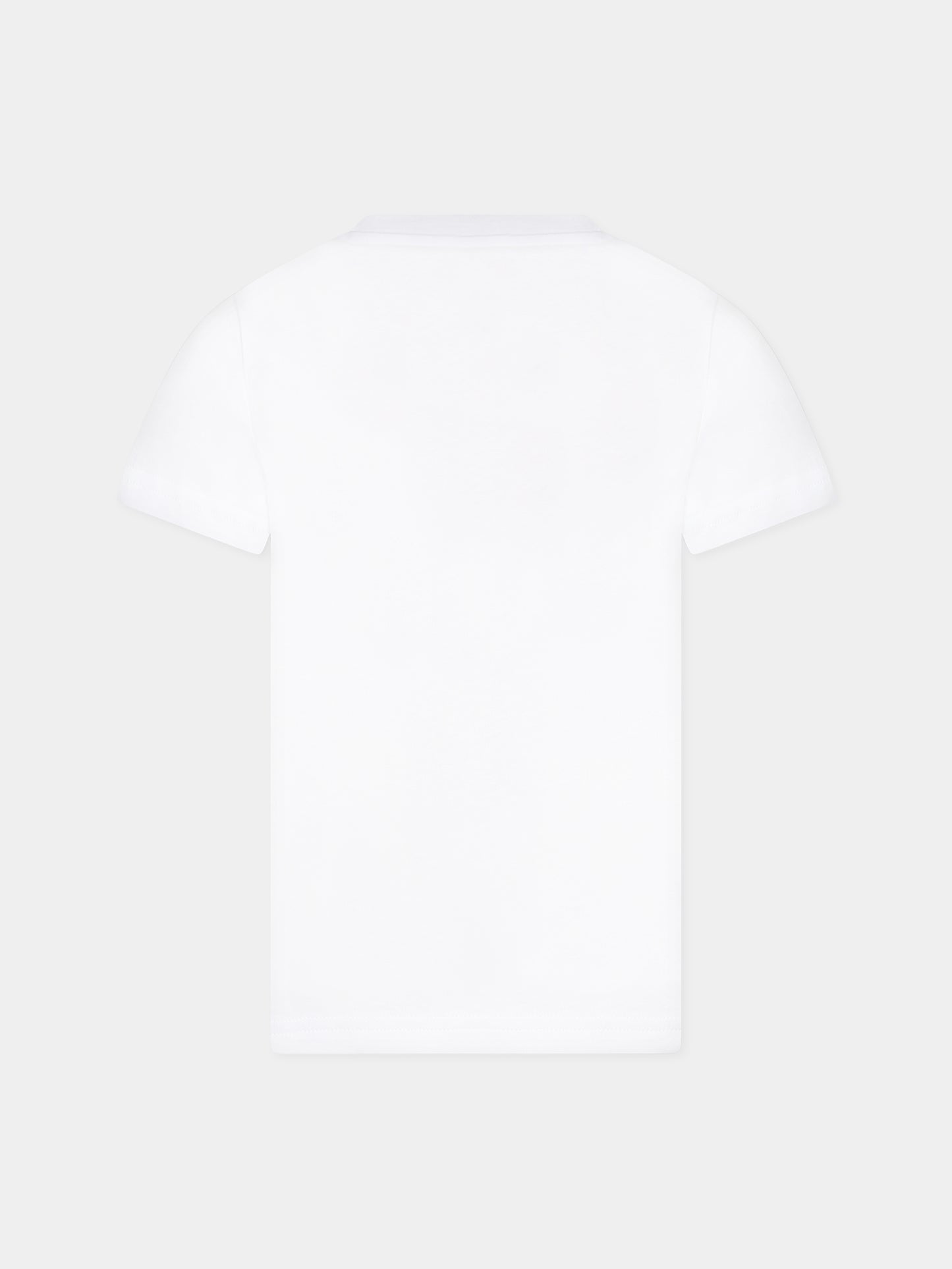 T-shirt bianca per bambino con logo,Dsquared2,DQ1757 D00MV D2T948U DQ100