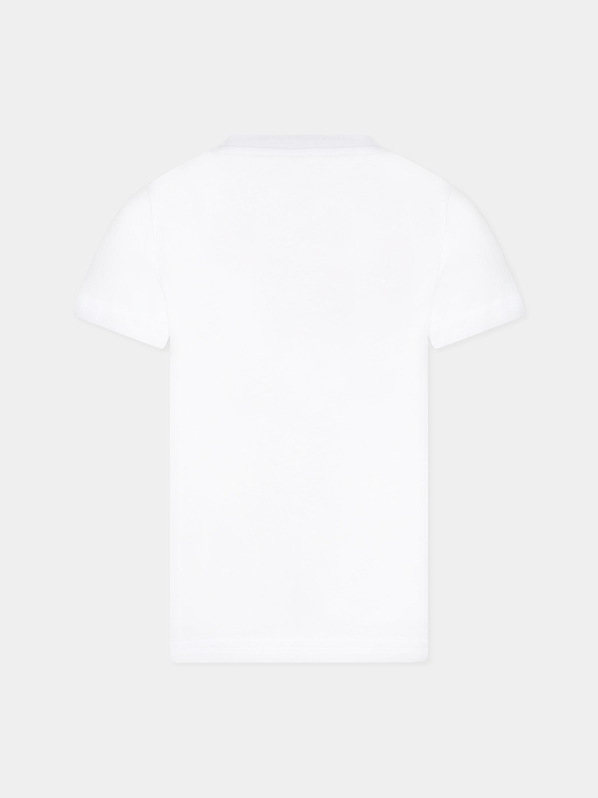 T-shirt bianca per bambino con logo,Dsquared2,DQ1757 D00MV D2T948U DQ100